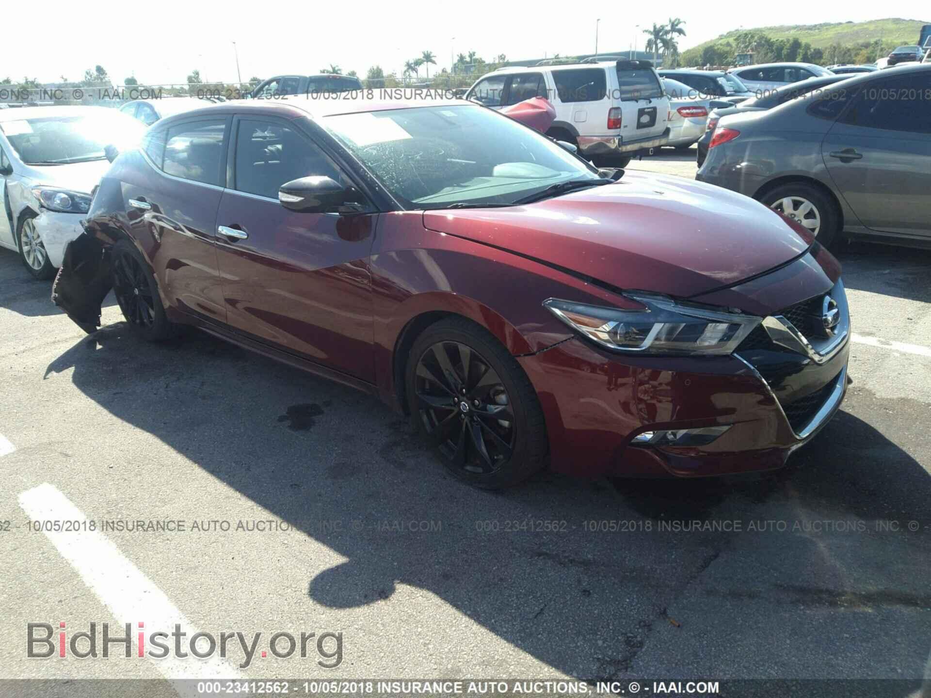 Фотография 1N4AA6AP0HC414640 - Nissan Maxima 2017