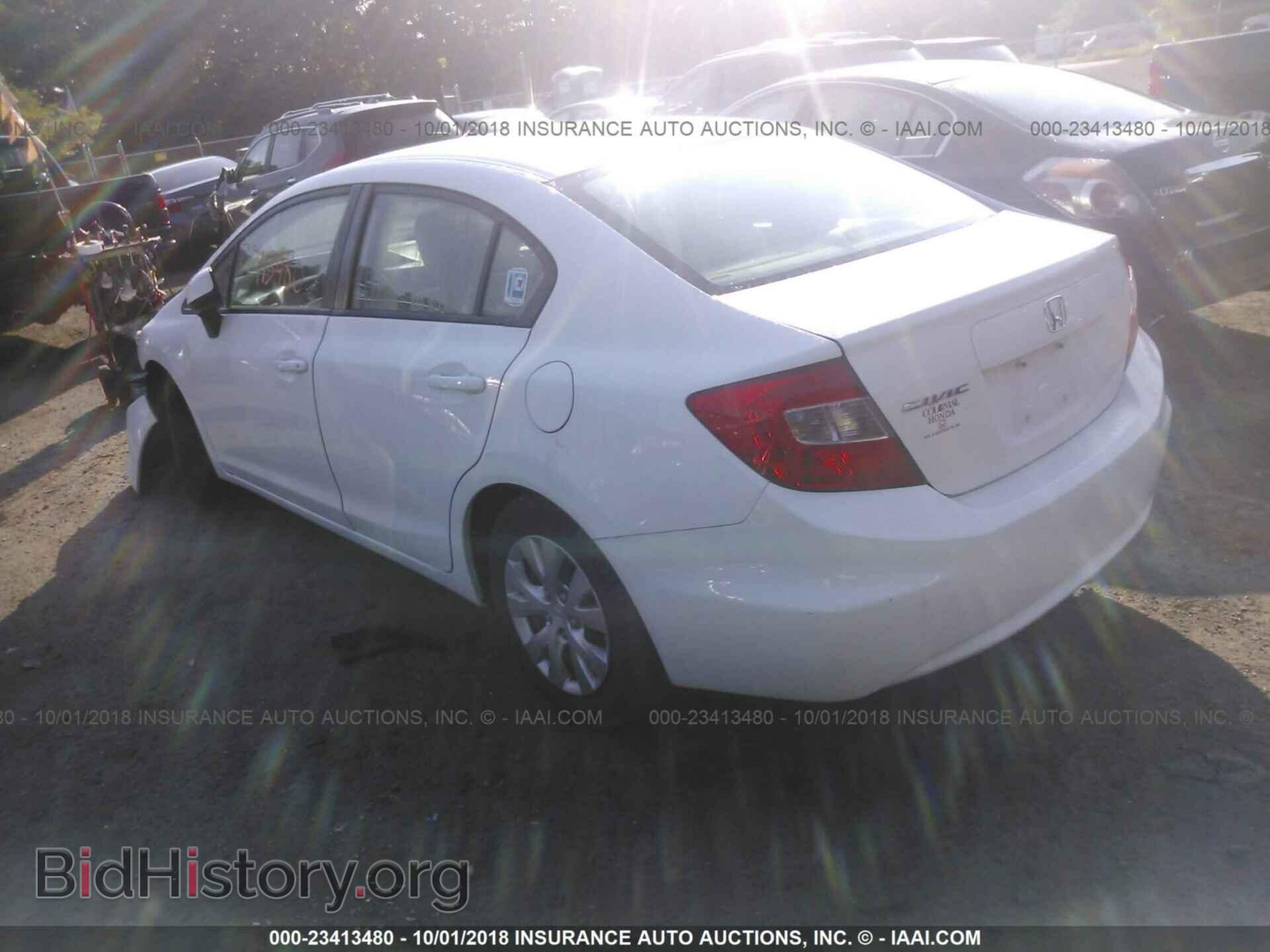 2012 Honda Civic - VIN: 2HGFB2F55CH556776 - Фото 3