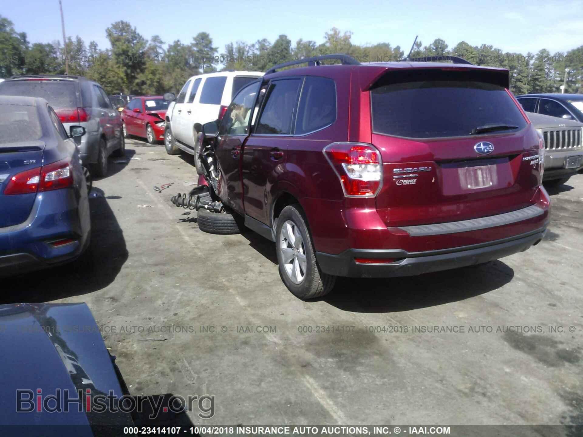 2015 Subaru Forester - VIN: JF2SJAHC0FH476139 - Фото 3