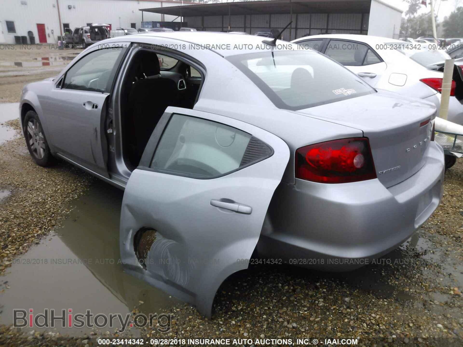 2013 Dodge Avenger - VIN: 1C3CDZAB9DN514559 - Фото 3