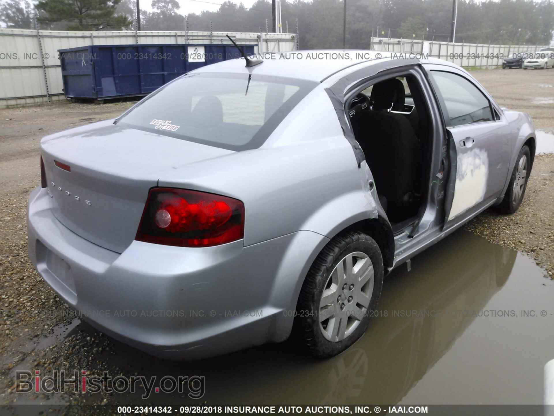 2013 Dodge Avenger - VIN: 1C3CDZAB9DN514559 - Фото 4