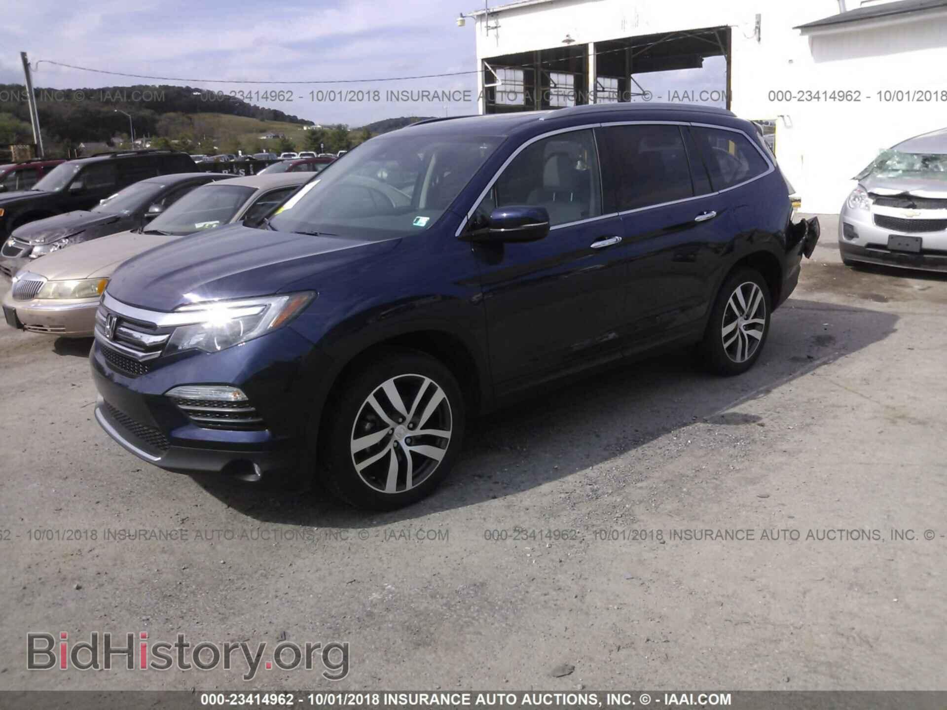2017 Honda Pilot - VIN: 5FNYF6H99HB069239 - Фото 2