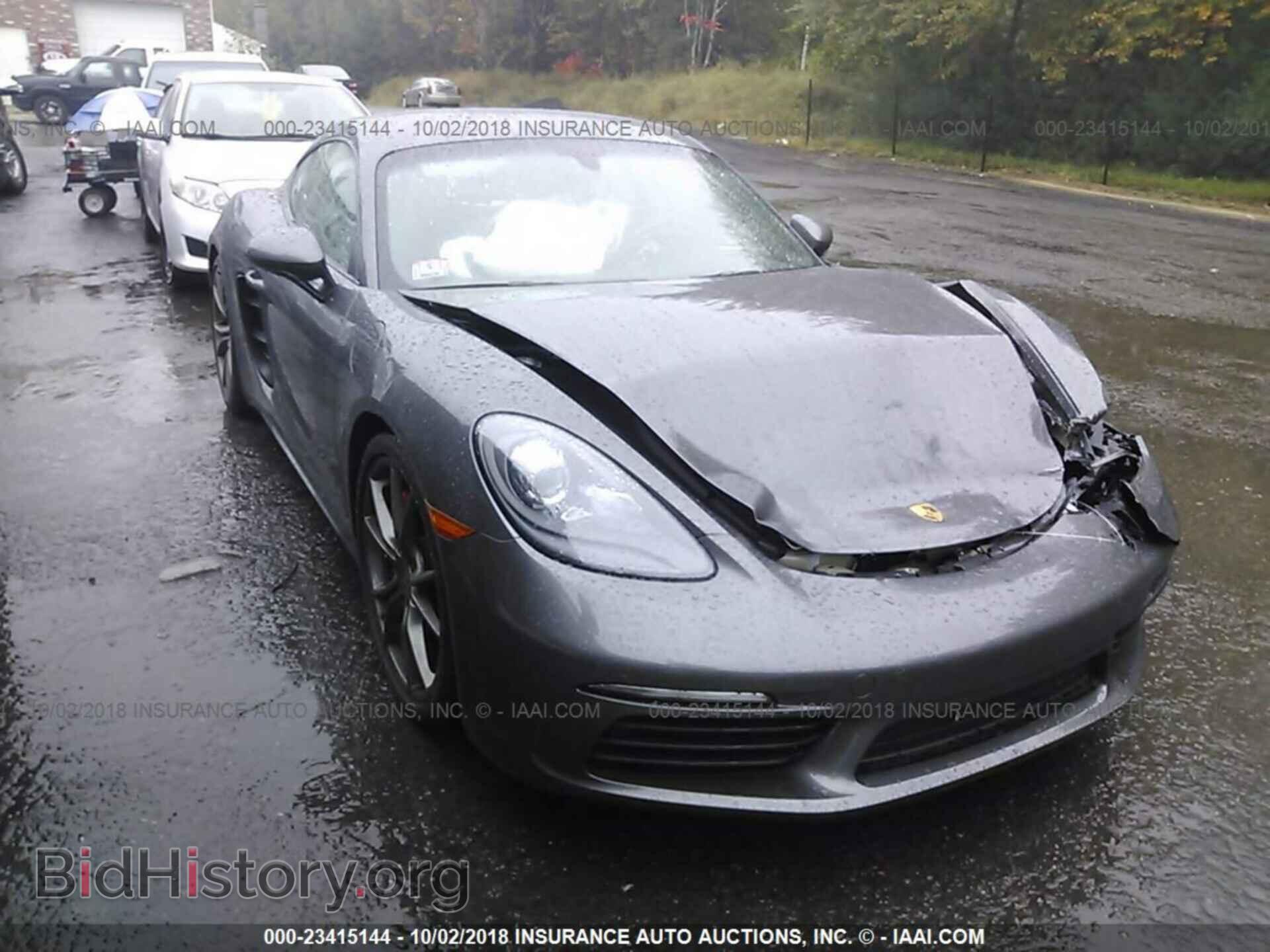 Фотография WP0AB2A82HS285458 - Porsche Cayman 2017