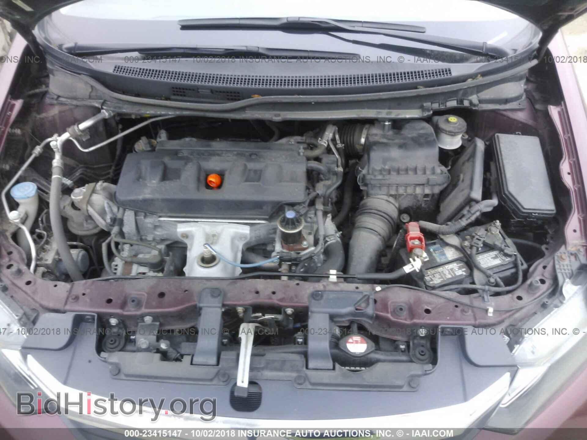 2012 Honda Civic - VIN: 19XFB2F94CE024044 - Фото 10