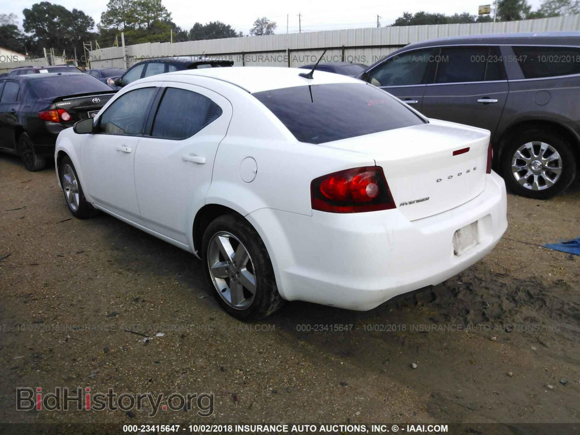 2013 Dodge Avenger - VIN: 1C3CDZAB4DN565807 - Фото 3