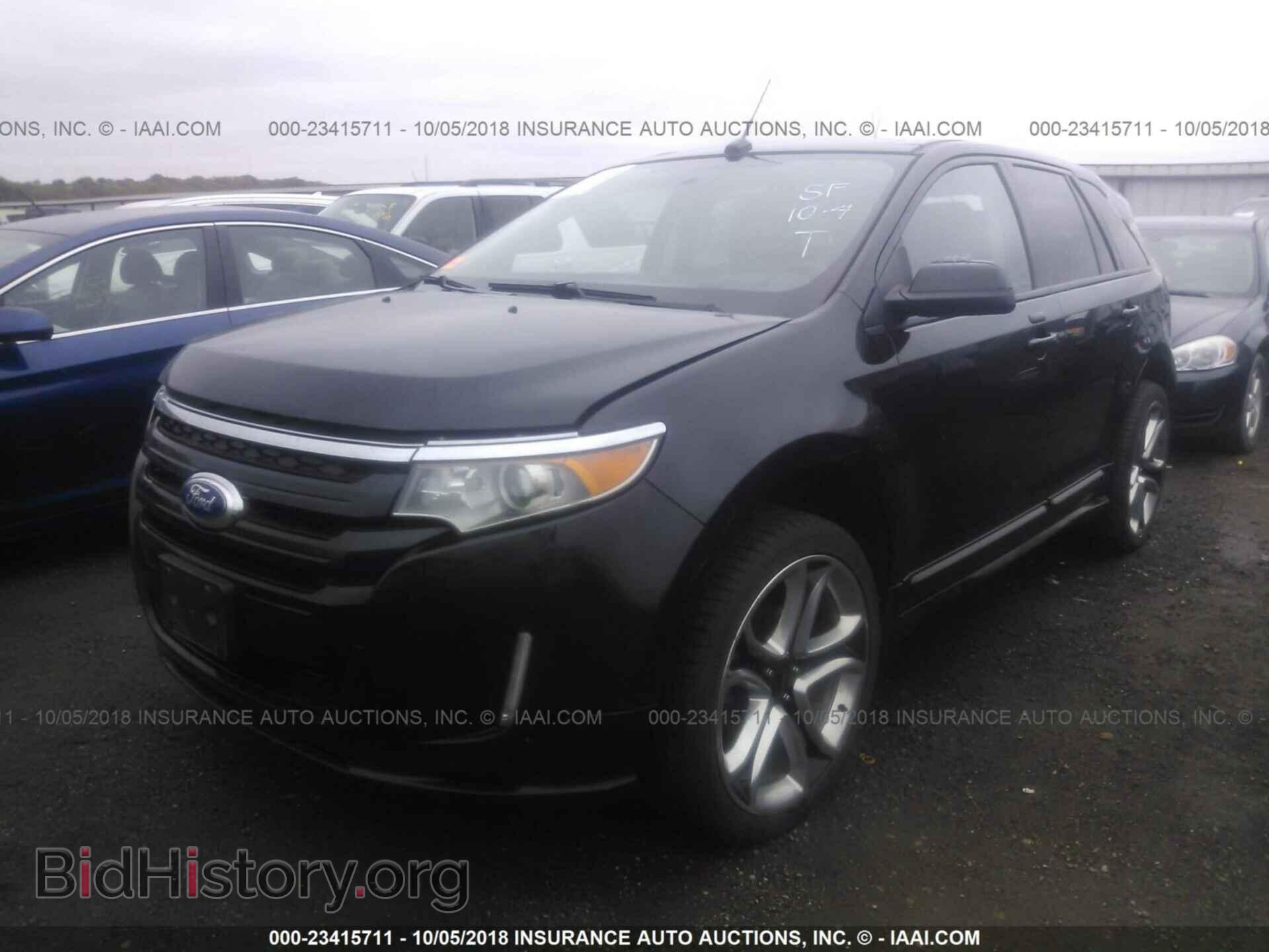 2013 Ford Edge - VIN: 2FMDK4AK5DBB88016 - Фото 2