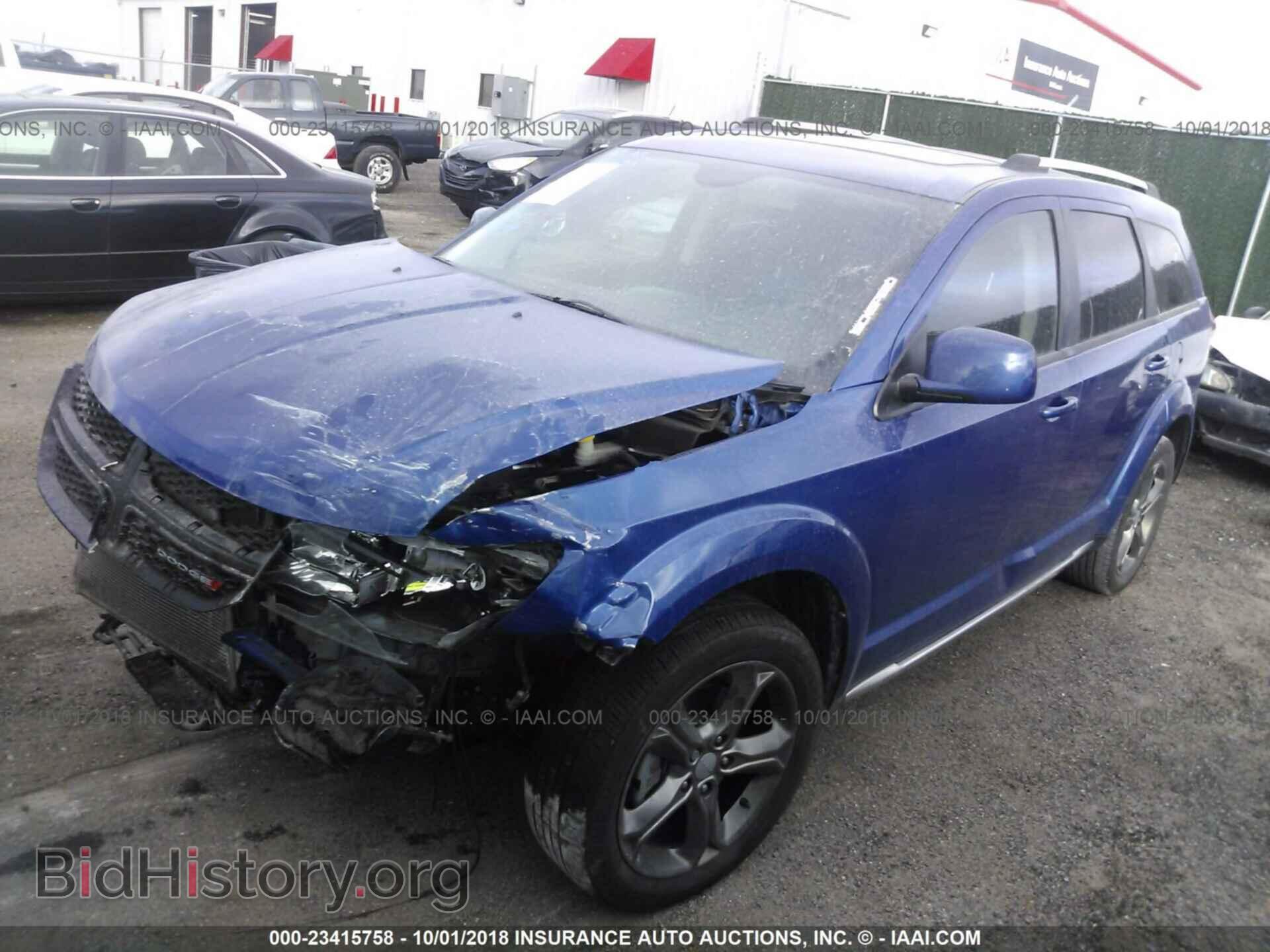 2015 DODGE JOURNEY - VIN: 3C4PDCGG2FT632145 - Фото 2