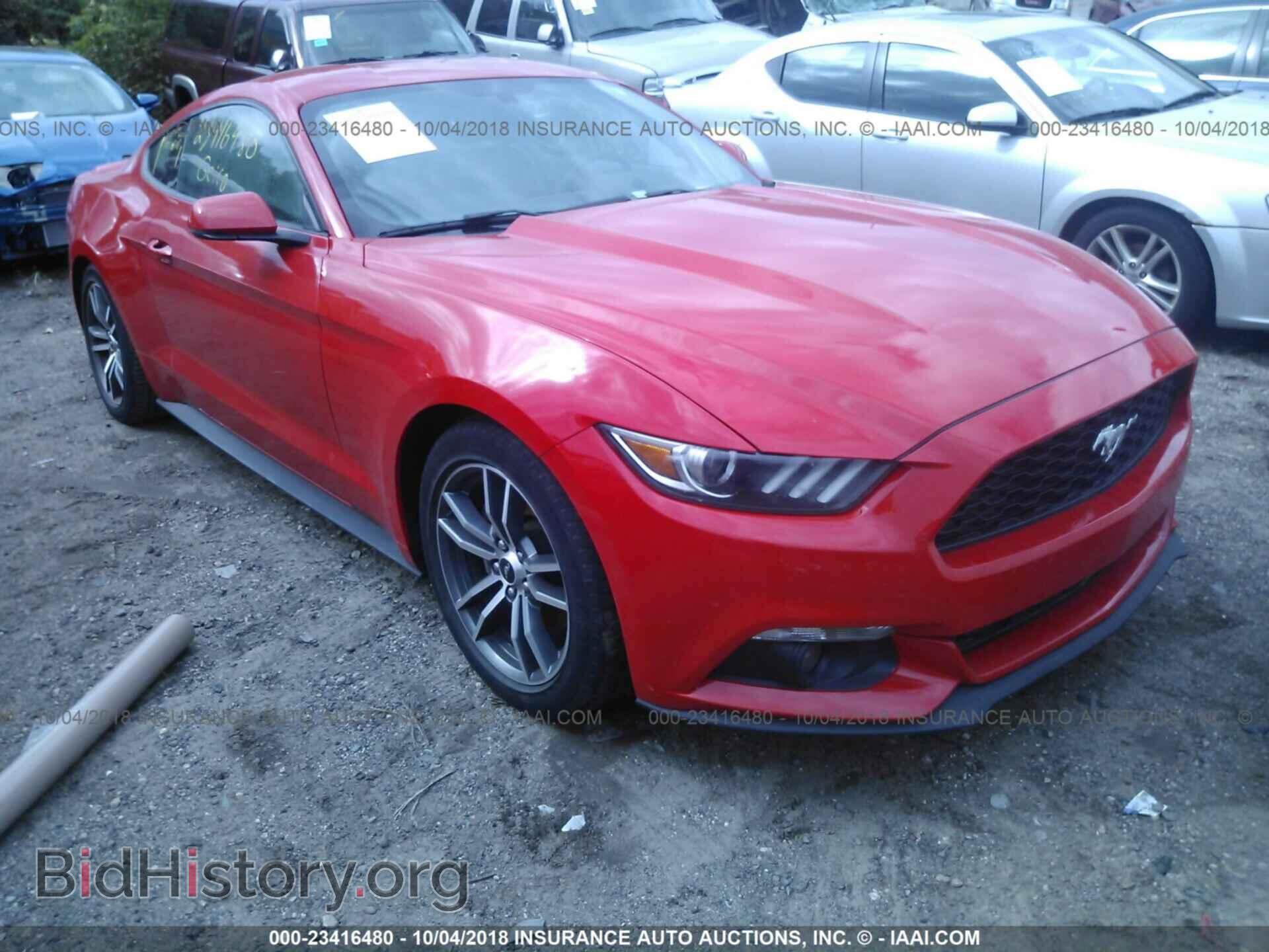 Фотография 1FA6P8THXG5292734 - FORD MUSTANG 2016