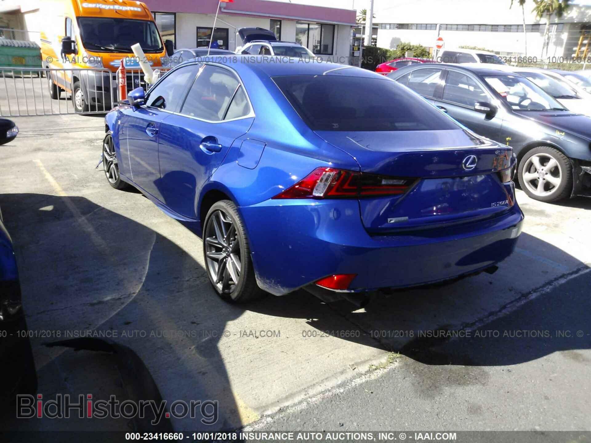 2016 LEXUS IS - VIN: JTHBA1D29G5015549 - Фото 3