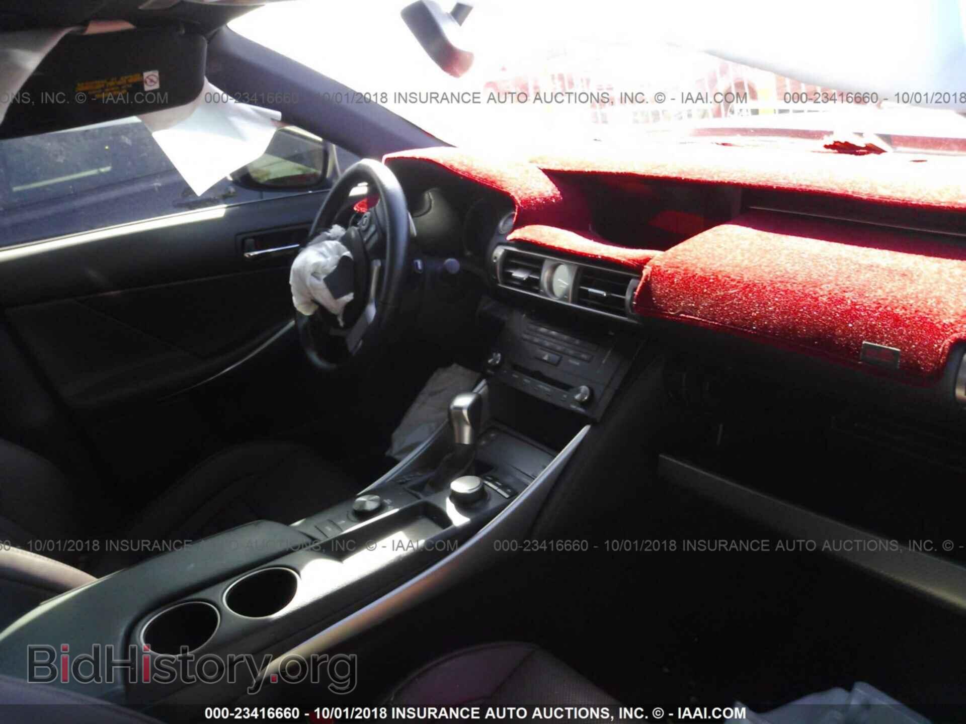 2016 LEXUS IS - VIN: JTHBA1D29G5015549 - Фото 5