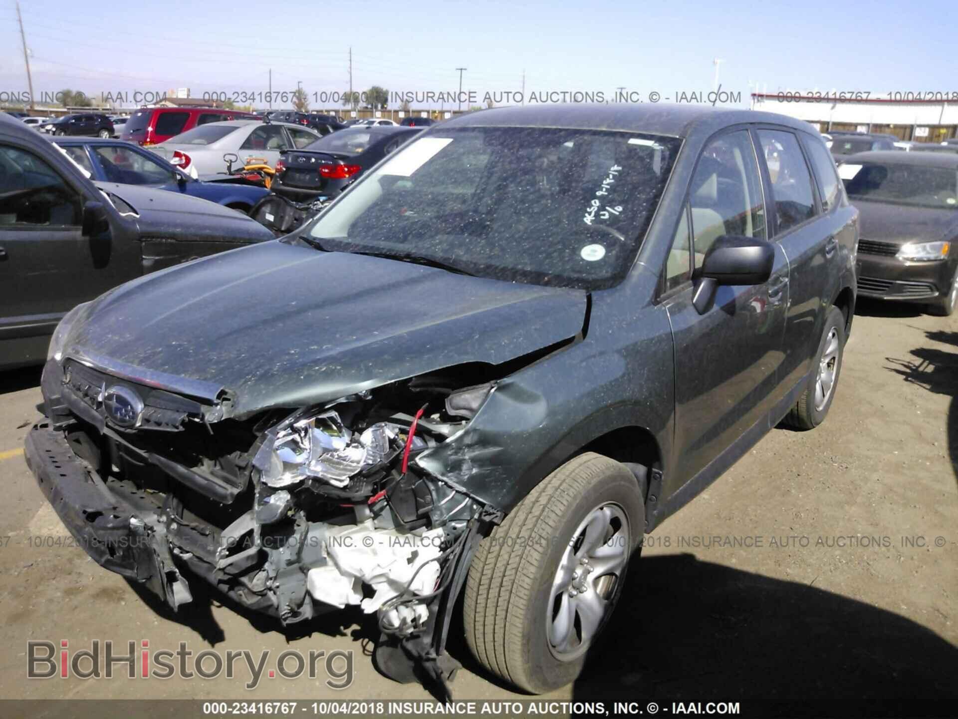 2014 Subaru Forester - VIN: JF2SJAAC9EH517537 - Фото 2