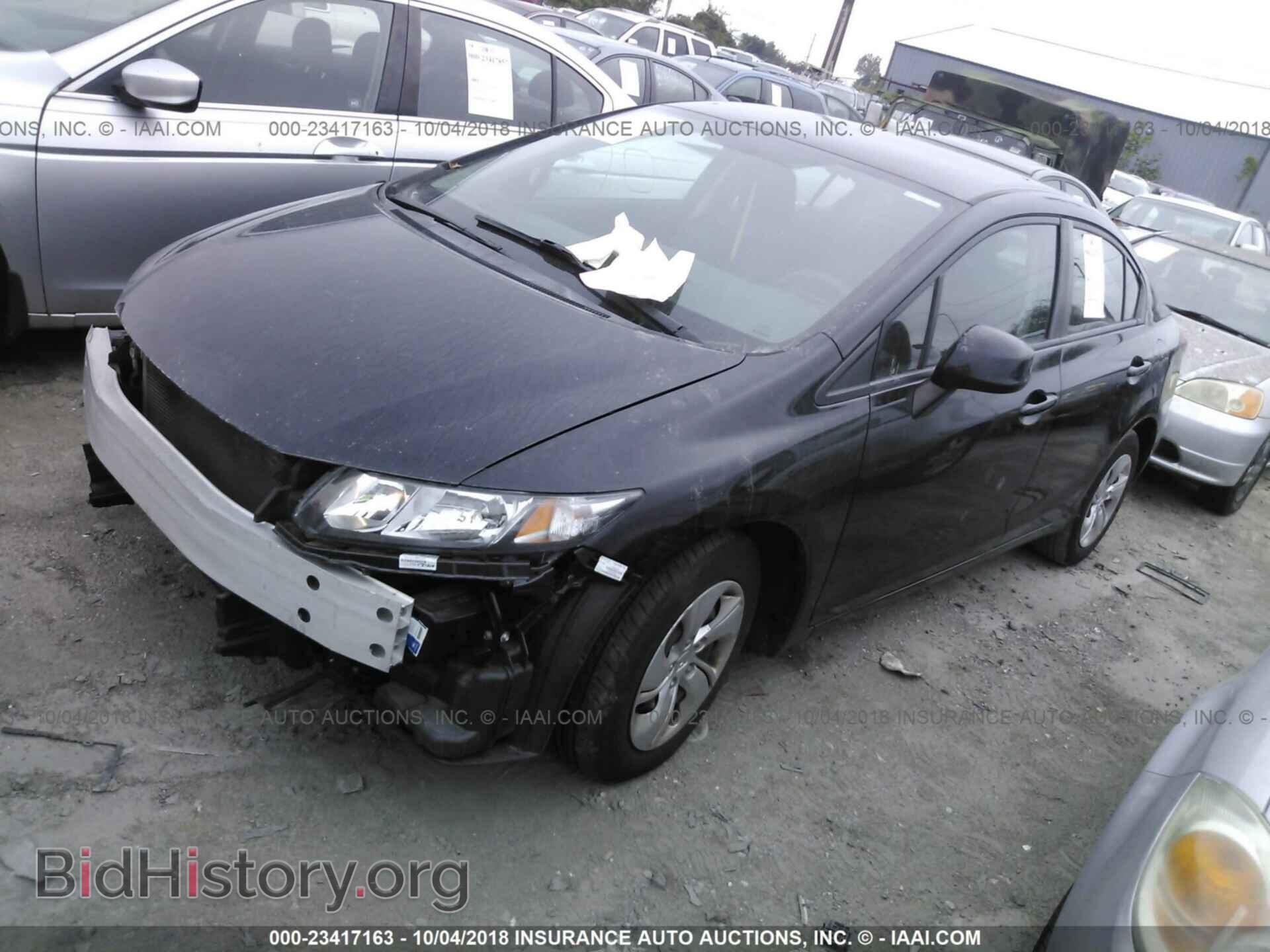 2013 Honda Civic - VIN: 2HGFB2F53DH302274 - Фото 2