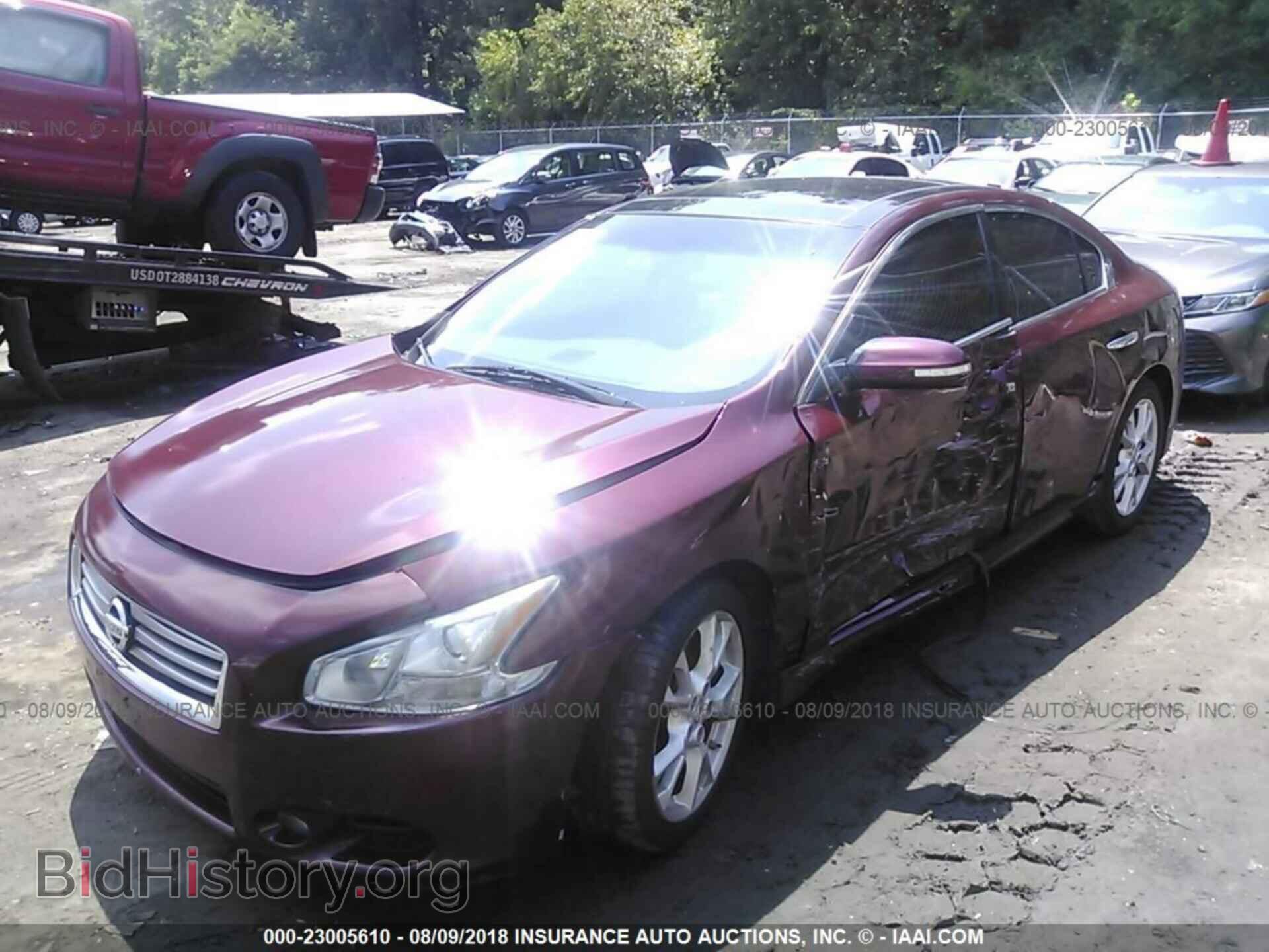 2012 NISSAN MAXIMA - VIN: 1N4AA5AP3CC833455 - Фото 2