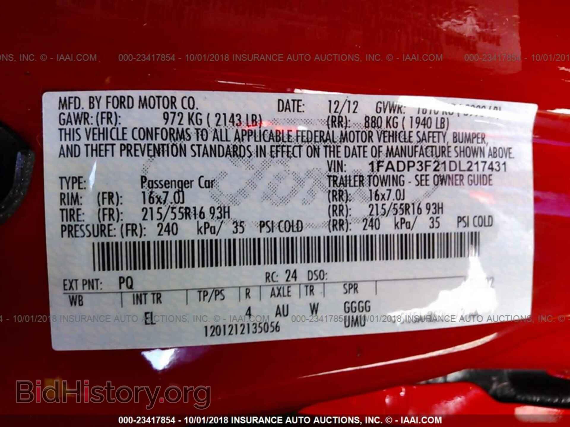 2013 Ford Focus - VIN: 1FADP3F21DL217431 - Photo 9