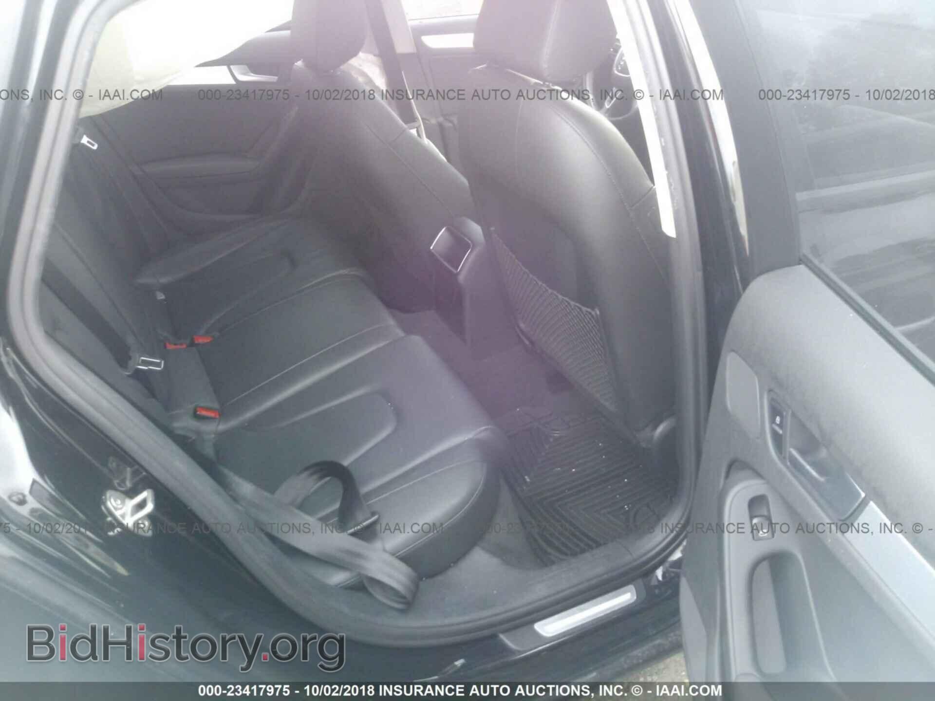 2012 Audi A4 - VIN: WAUBFAFLXCN005466 - Фото 8