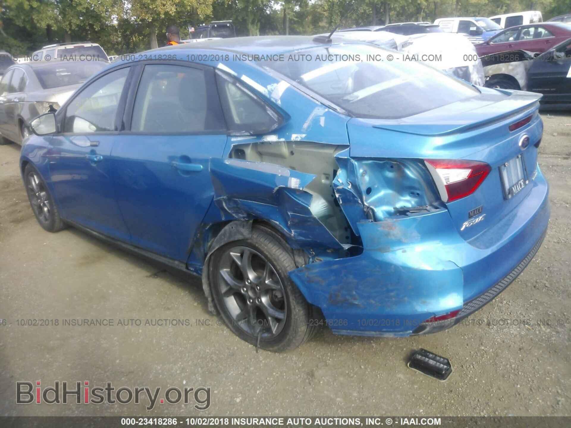 2014 FORD FOCUS - VIN: 1FADP3F28EL275599 - Фото 3