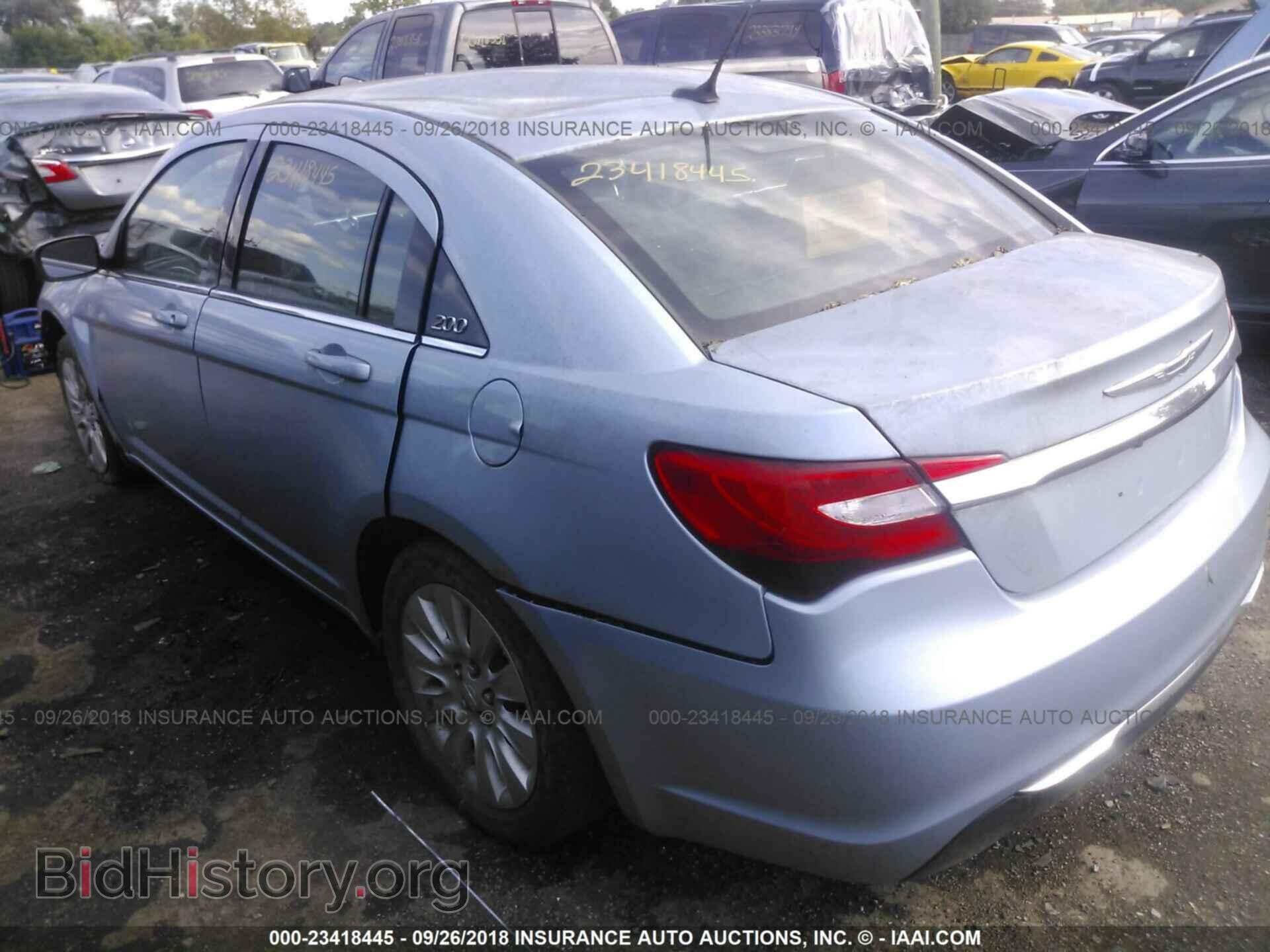 2013 Chrysler 200 - VIN: 1C3CCBAB9DN764863 - Photo 3