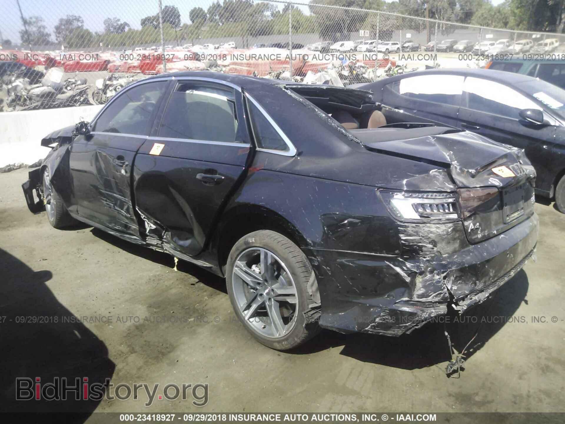 2018 Audi A4 - VIN: WAUENAF40JA137732 - Фото 3
