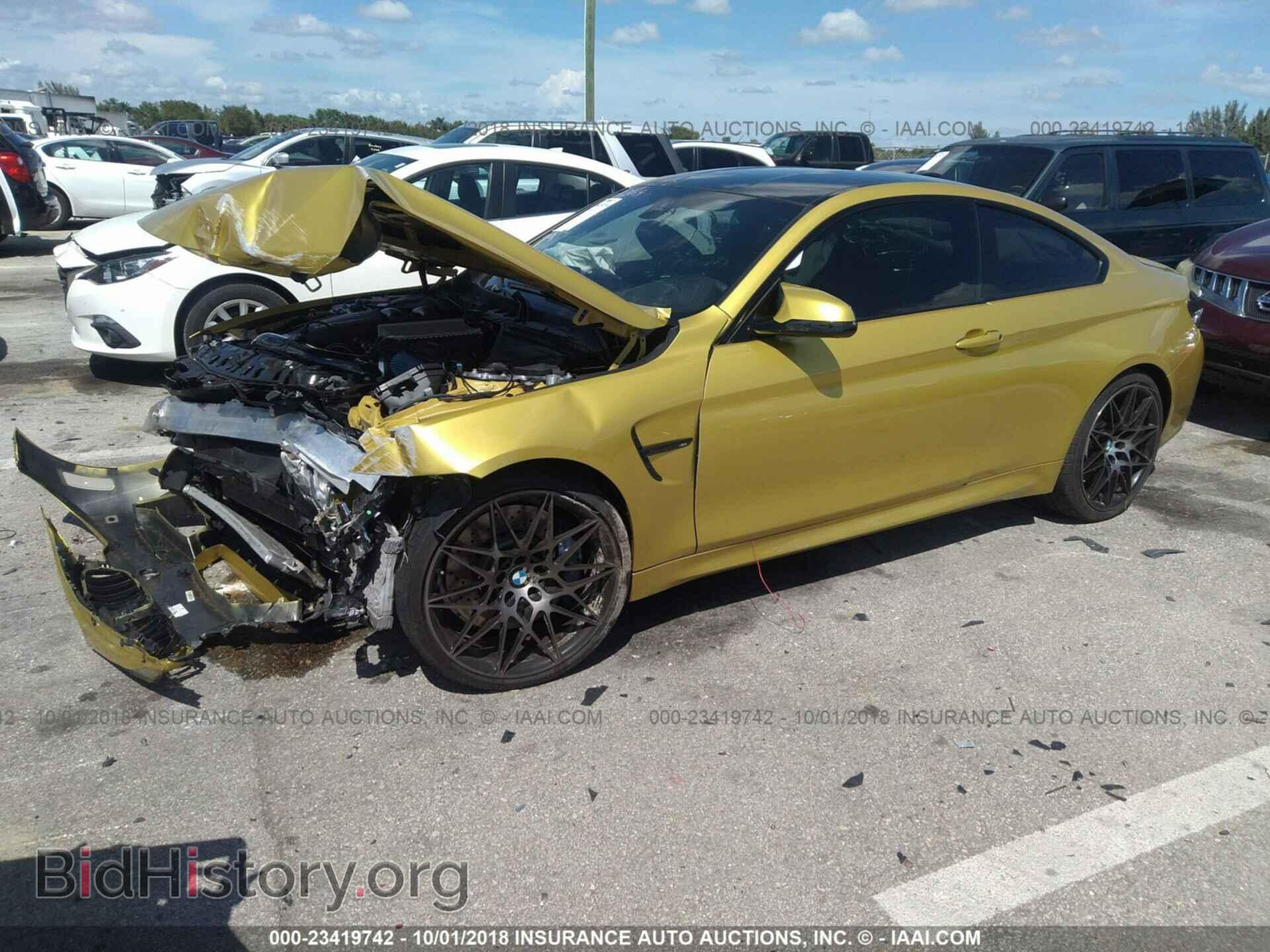 2018 Bmw M4 - VIN: WBS4Y9C58JAA85778 - Фото 2