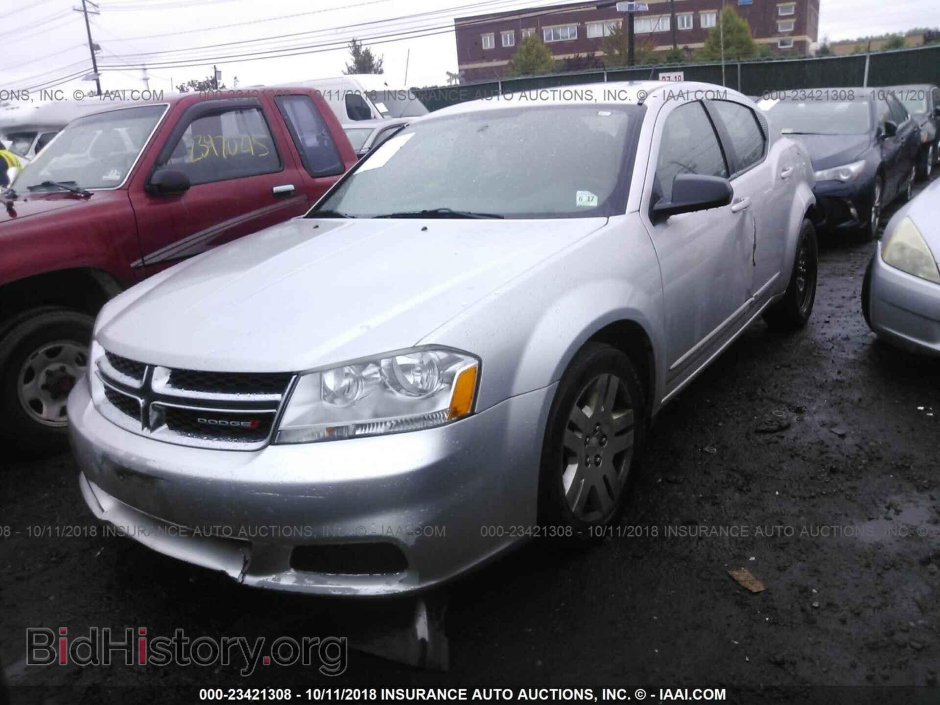 2012 DODGE AVENGER - VIN: 1C3CDZAB2CN285186 - Фото 2