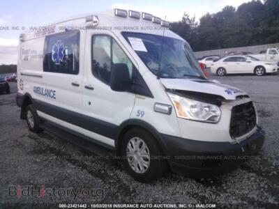 2017 Ford TRANSIT, белый — VIN 1FDYR2CM7HKA50800, IAAI