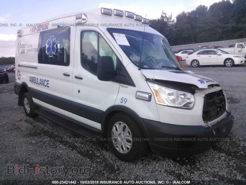 2017 Ford TRANSIT (VIN 1FDYR2CM7HKA50800) — фото 1 из 10, IAAI, повреждение: передняя часть
