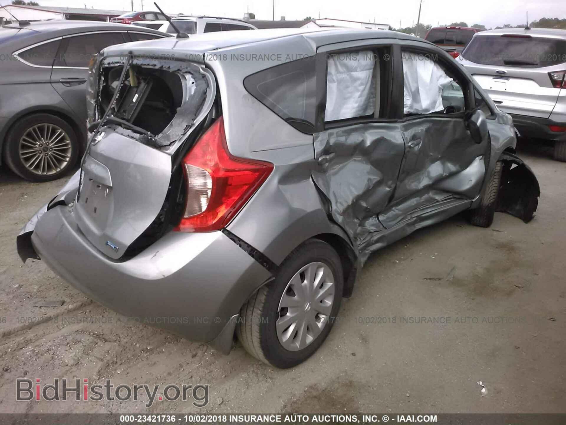 2014 Nissan Versa note - VIN: 3N1CE2CP7EL425151 - Фото 4