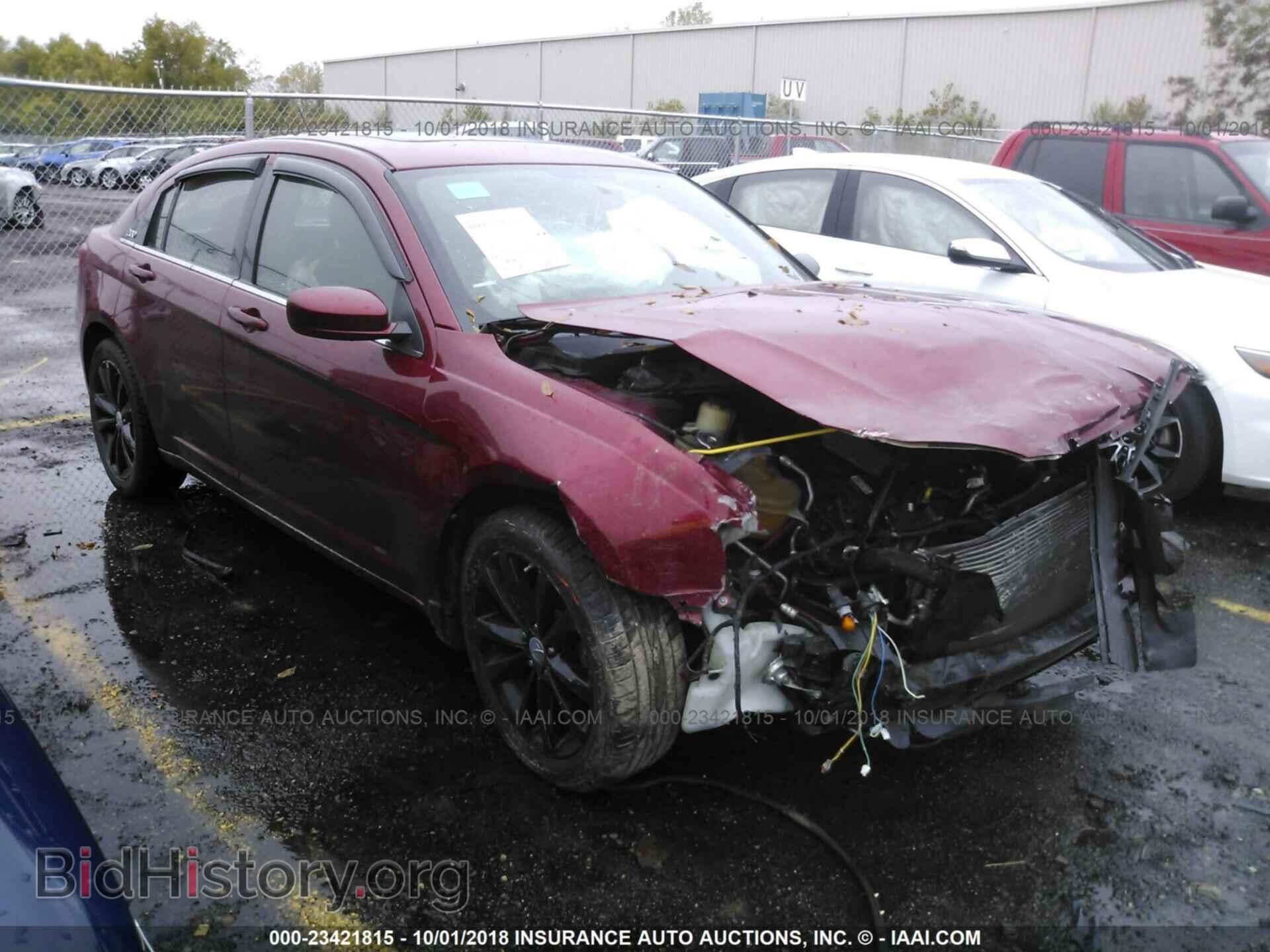 Фотография 1C3CCBHG3CN201341 - Chrysler 200 2012