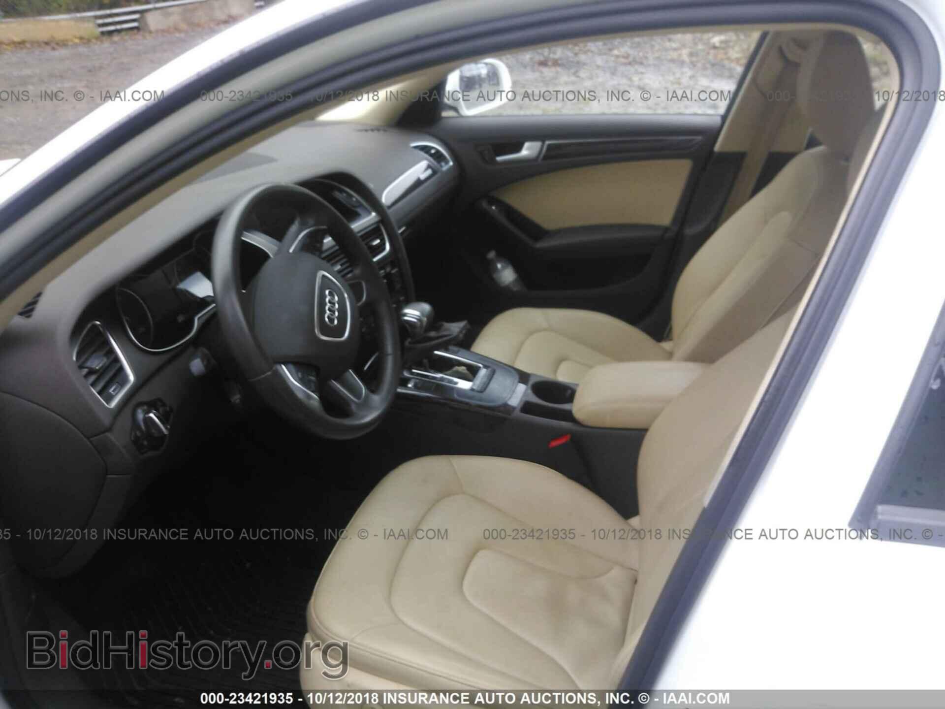 2014 Audi A4 - VIN: WAUBFAFL7EN042185 - Фото 5