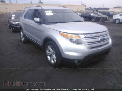 2012 Ford EXPLORER, silver — VIN 1FMHK8F82CGA45005, IAAI