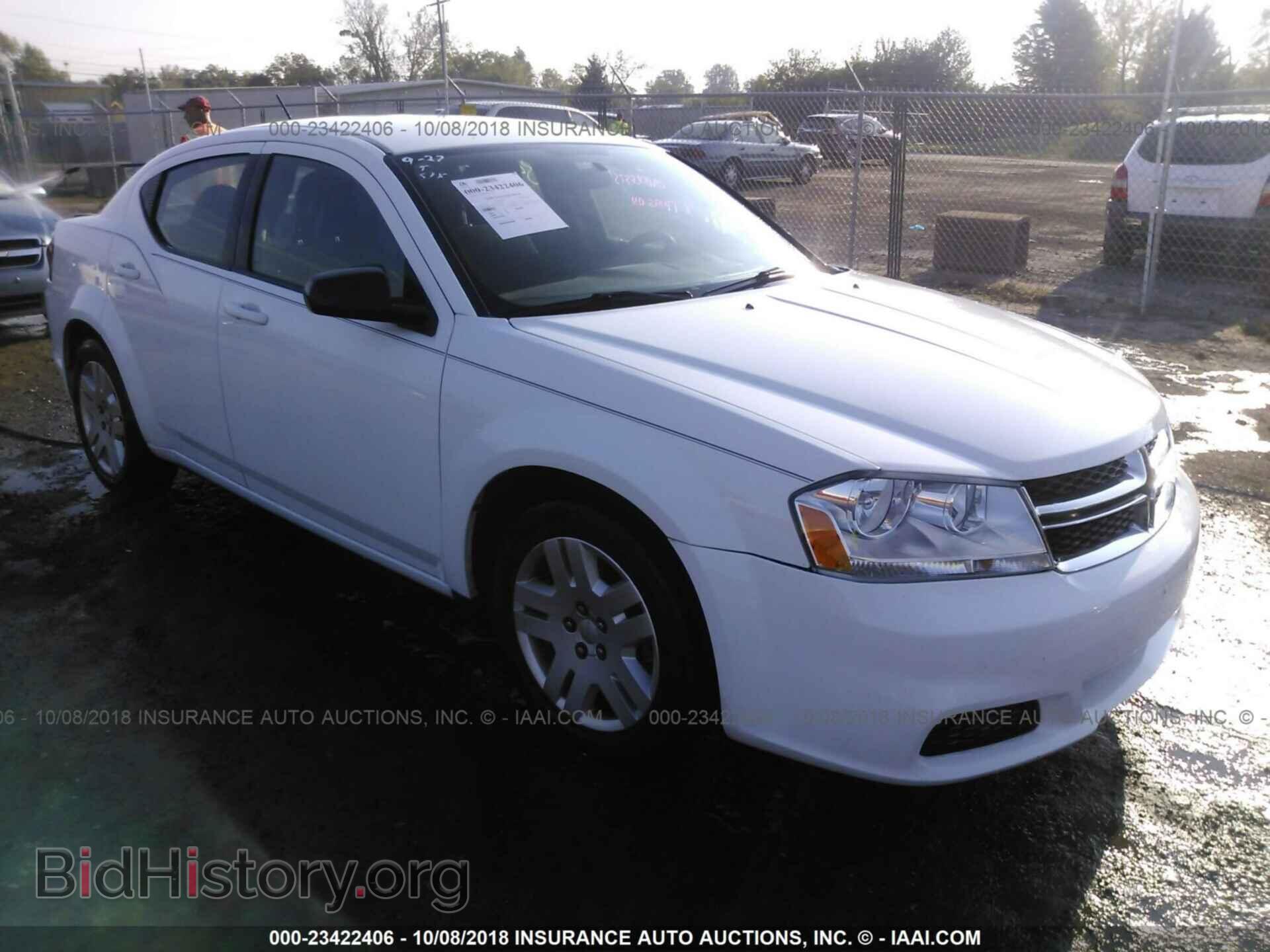 Photo 1C3CDZAB8EN215954 - DODGE AVENGER 2014