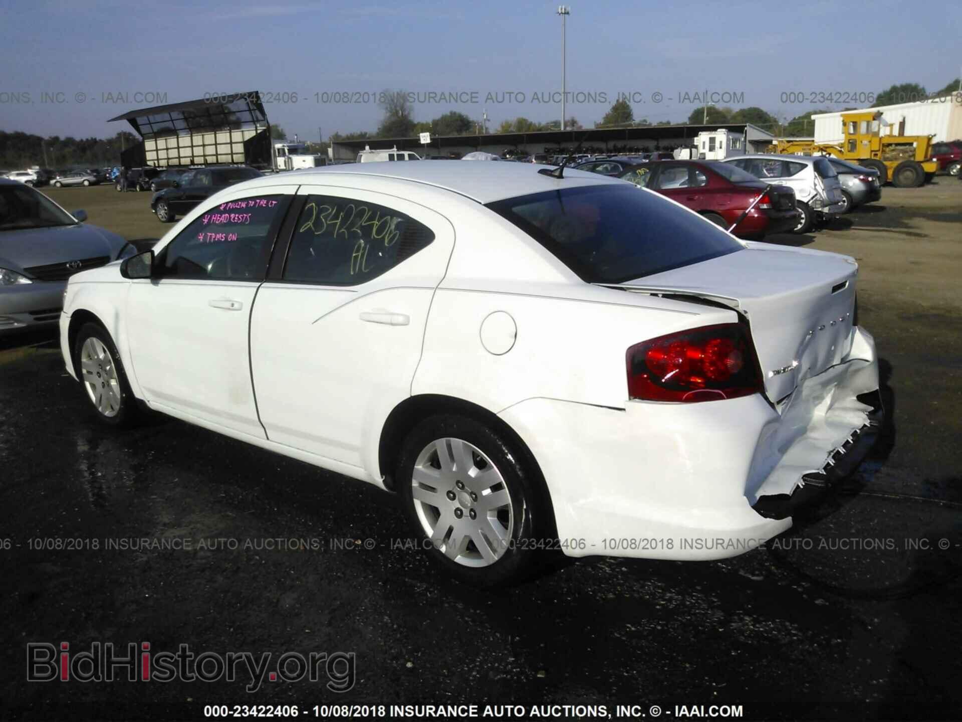 2014 DODGE AVENGER - VIN: 1C3CDZAB8EN215954 - Фото 3
