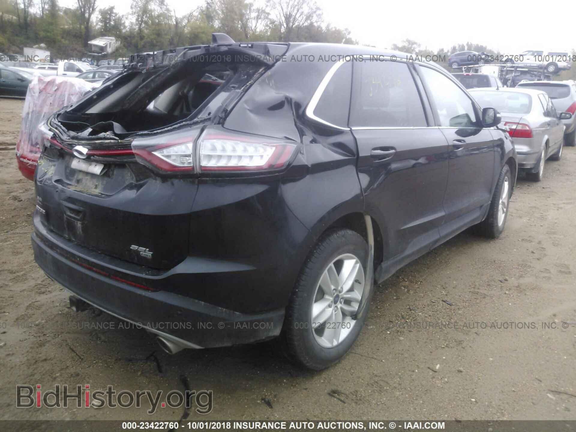 2015 FORD EDGE - VIN: 2FMTK4J84FBB34001 - Photo 4