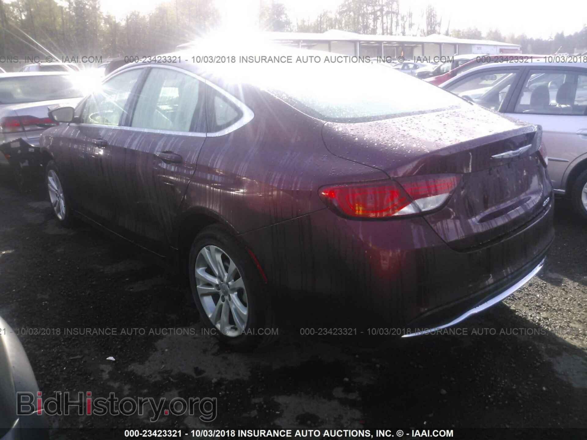2015 Chrysler 200 - VIN: 1C3CCCAB8FN679764 - Photo 3
