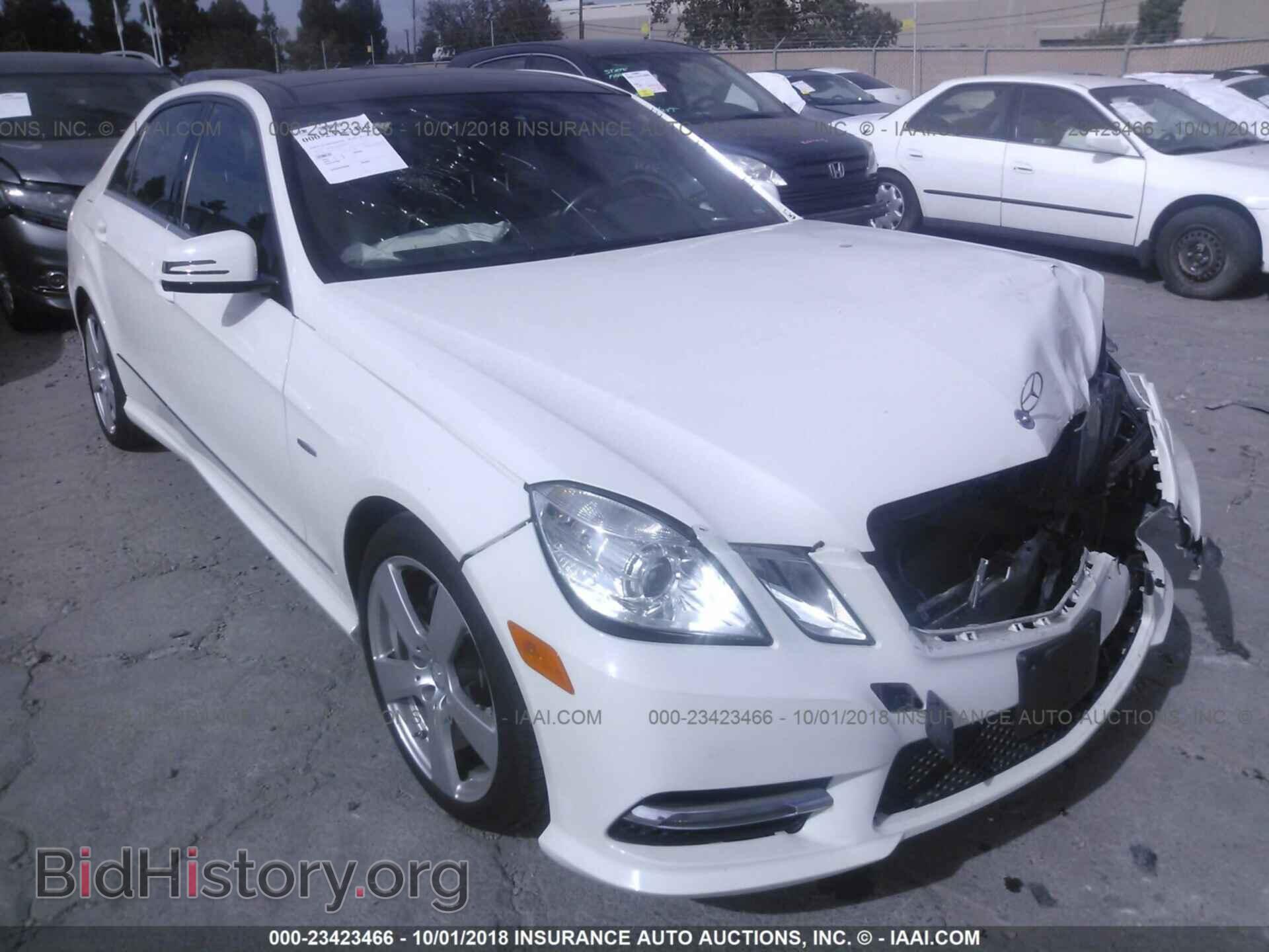 Photo WDDHF5KB9CA609573 - Mercedes-benz E 2012