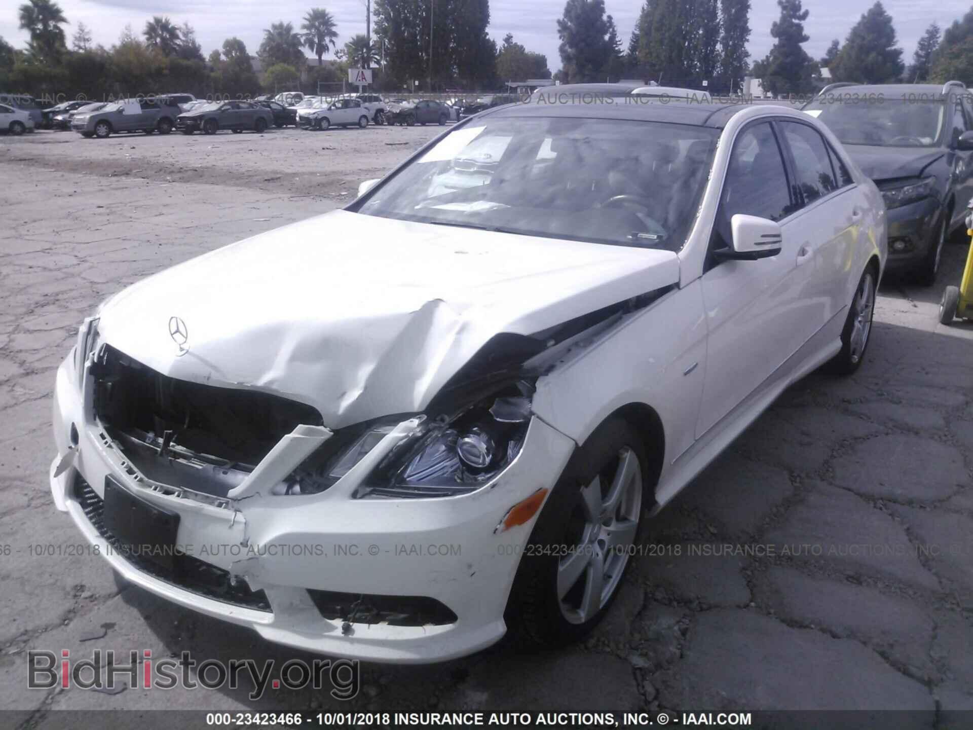 2012 Mercedes-benz E - VIN: WDDHF5KB9CA609573 - Photo 2