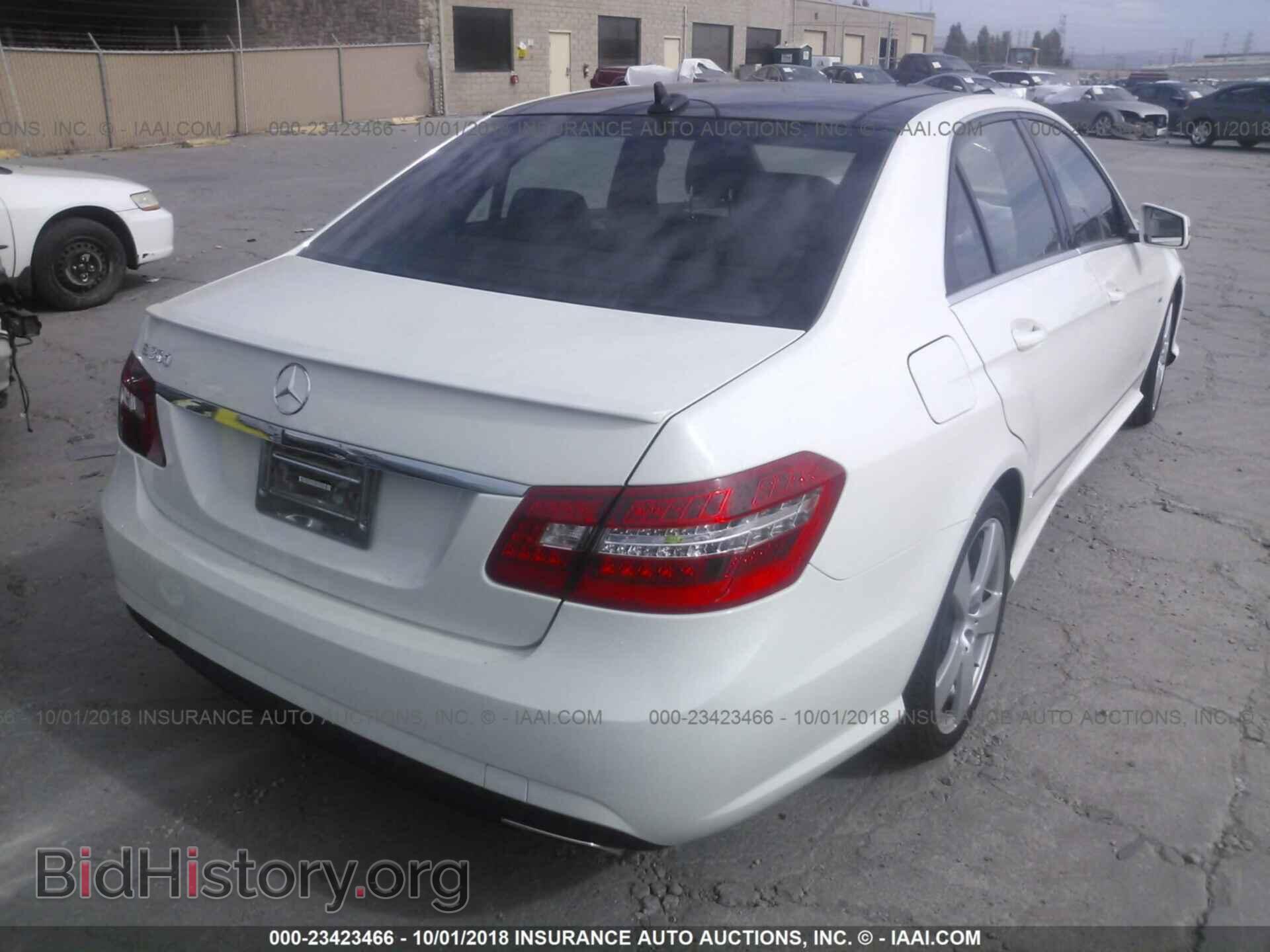 2012 Mercedes-benz E - VIN: WDDHF5KB9CA609573 - Photo 4