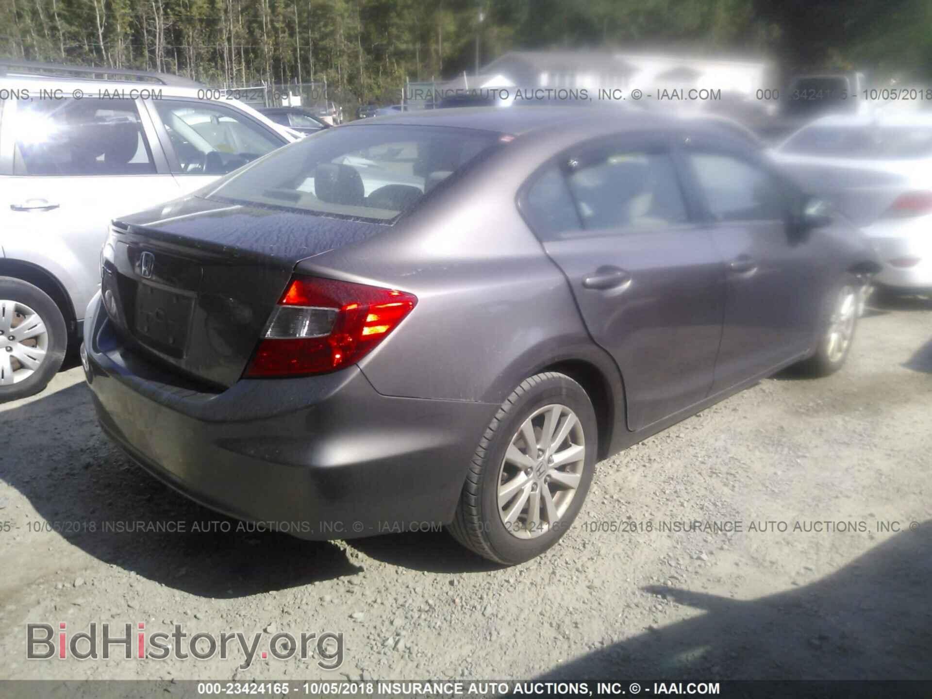 2012 Honda Civic - VIN: 2HGFB2F8XCH524996 - Фото 4