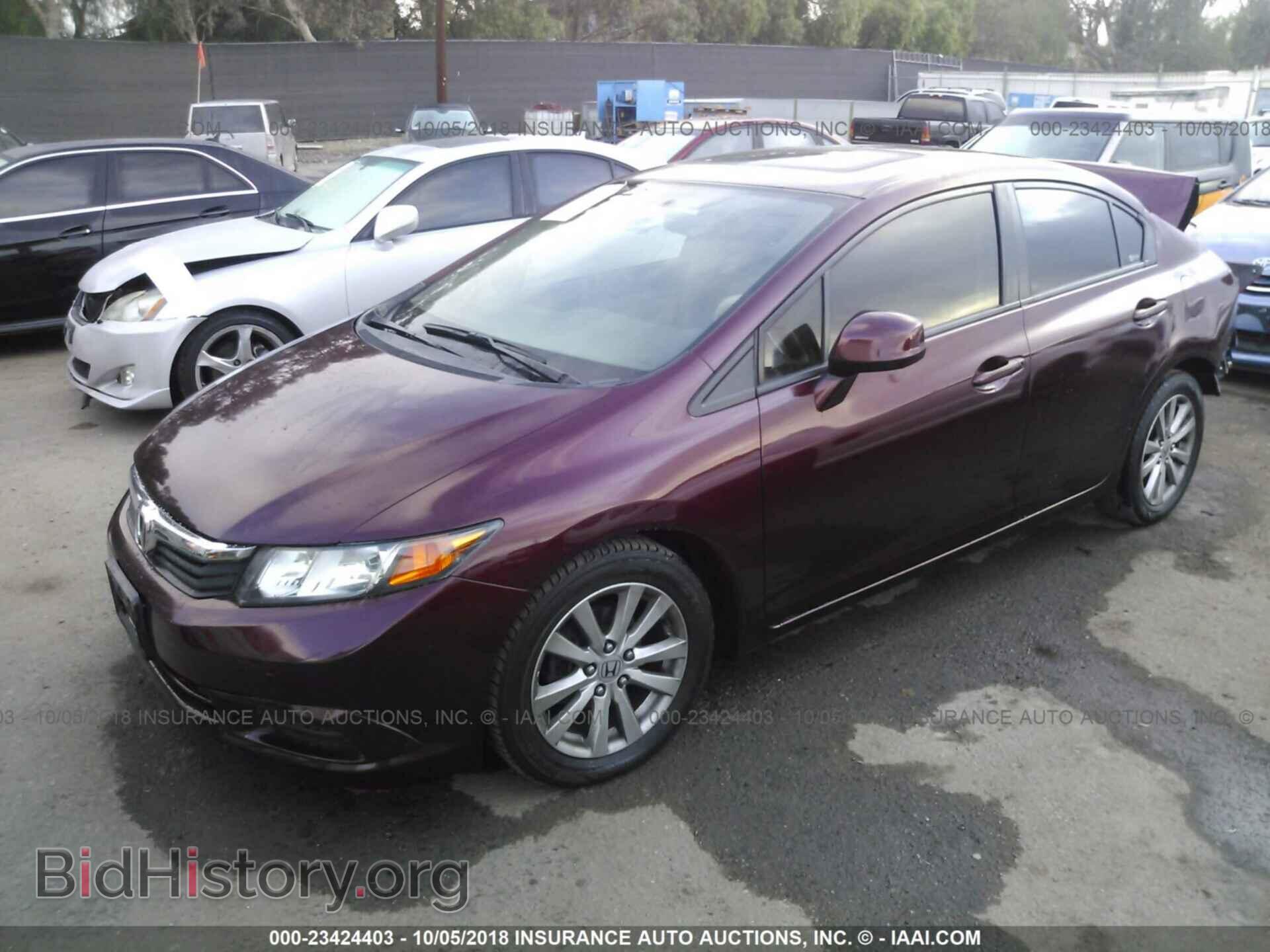 2012 Honda Civic - VIN: JHMFB2F88CS001403 - Photo 2