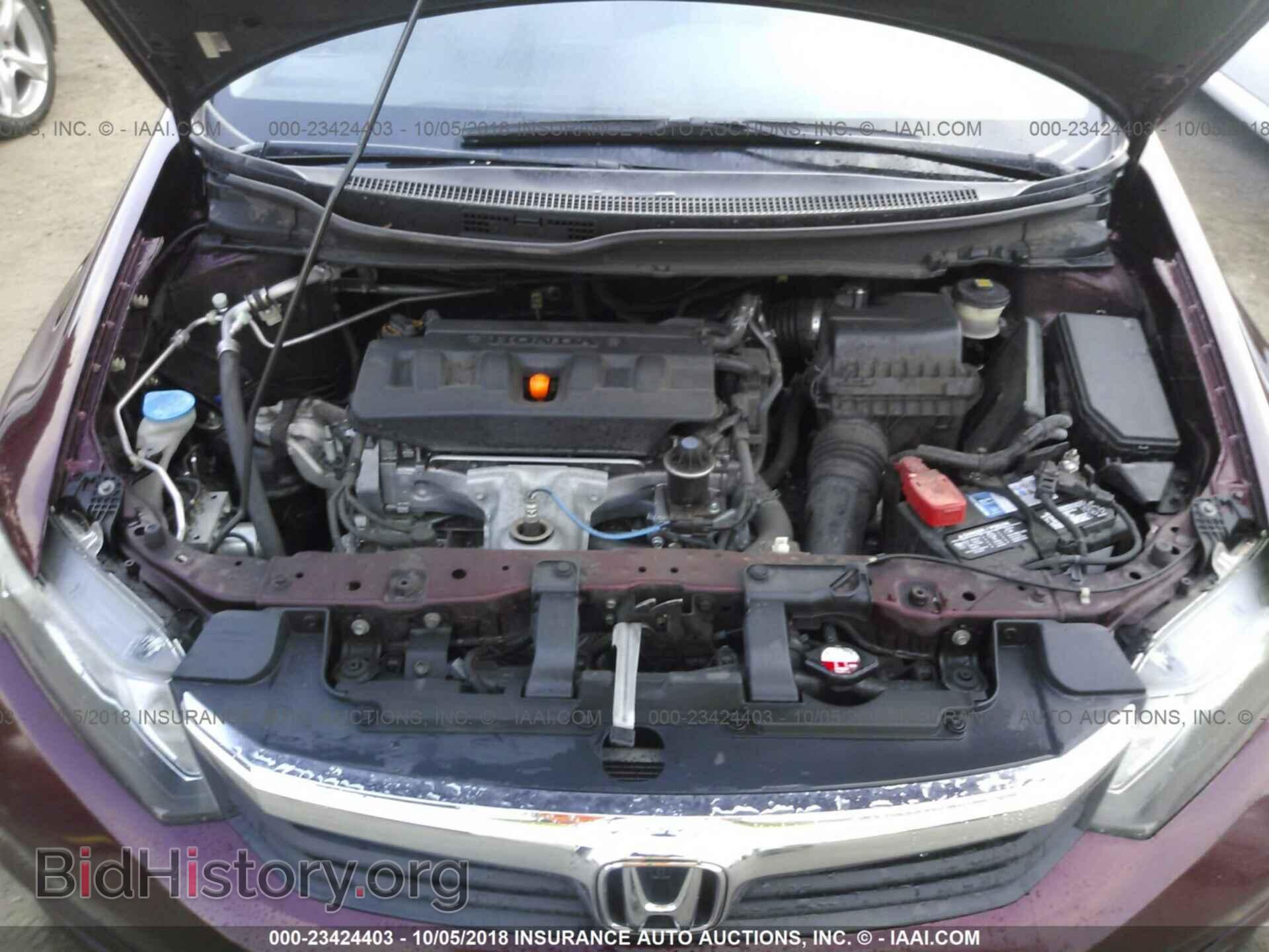 2012 Honda Civic - VIN: JHMFB2F88CS001403 - Photo 10