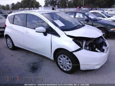 2016 Nissan VERSA NOTE, белый — VIN 3N1CE2CP2GL362172, IAAI
