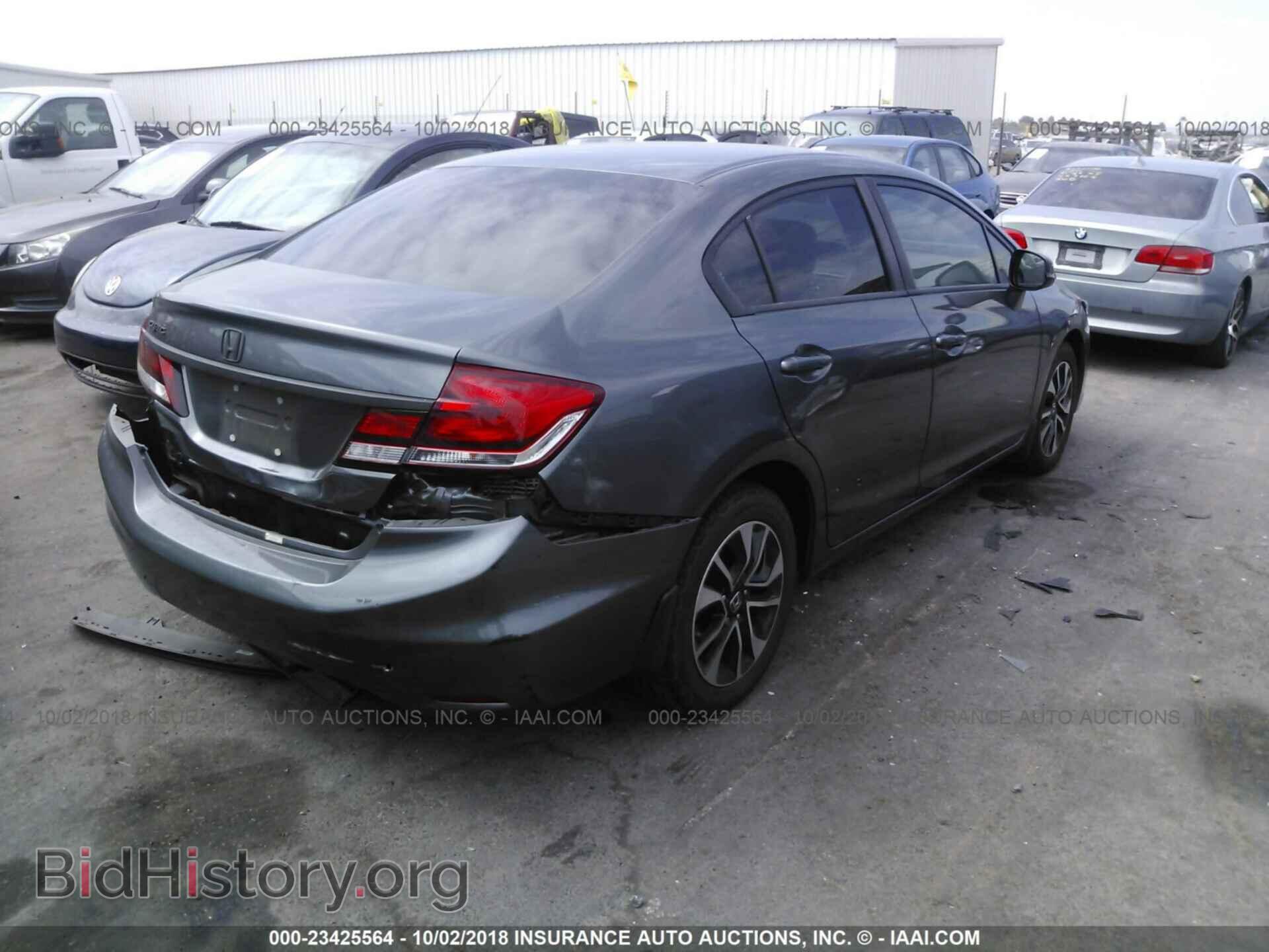 2013 Honda Civic - VIN: 19XFB2F87DE255464 - Фото 4