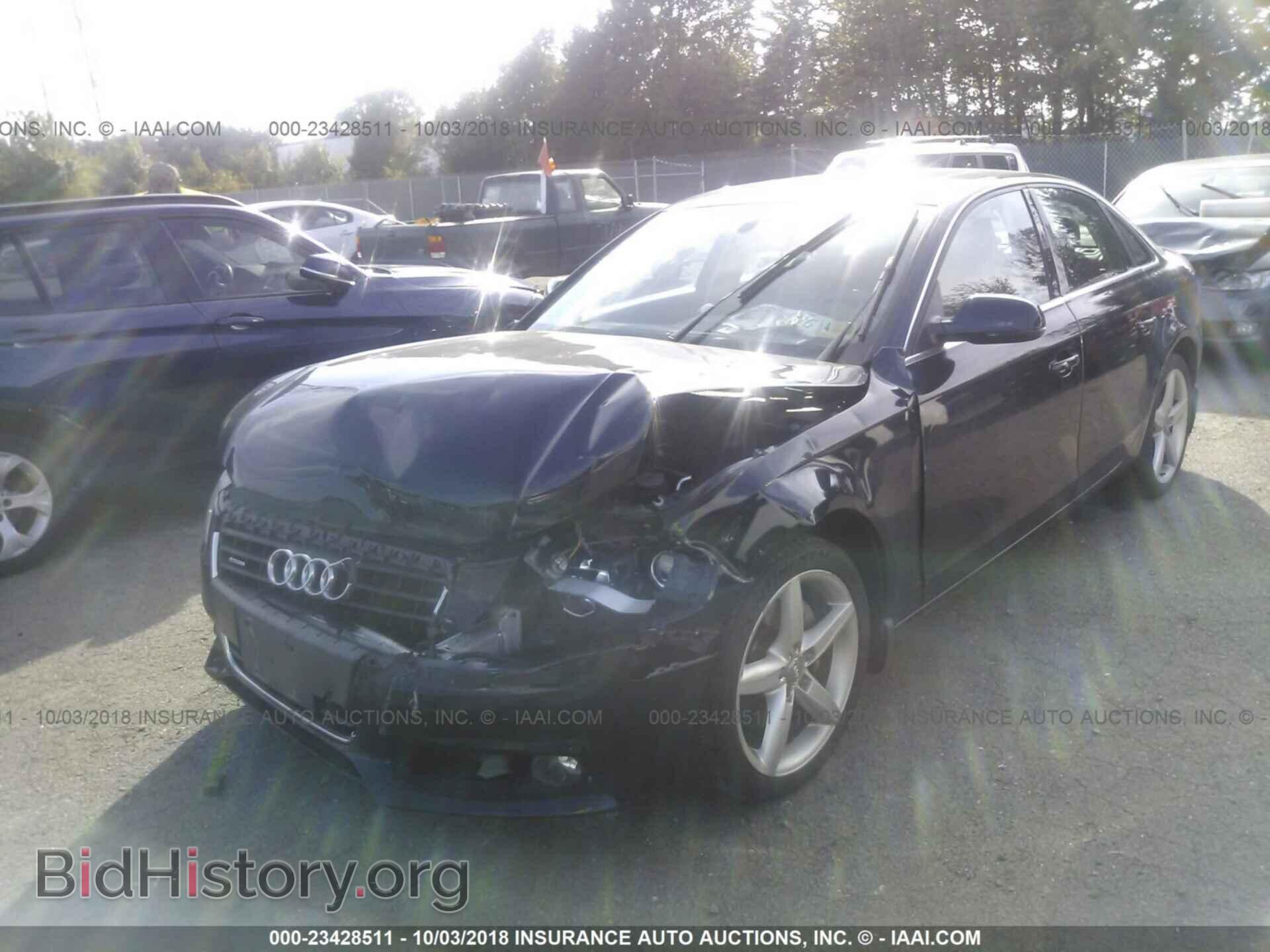 2011 Audi A4 - VIN: WAUMFBFL2BN045098 - Фото 2