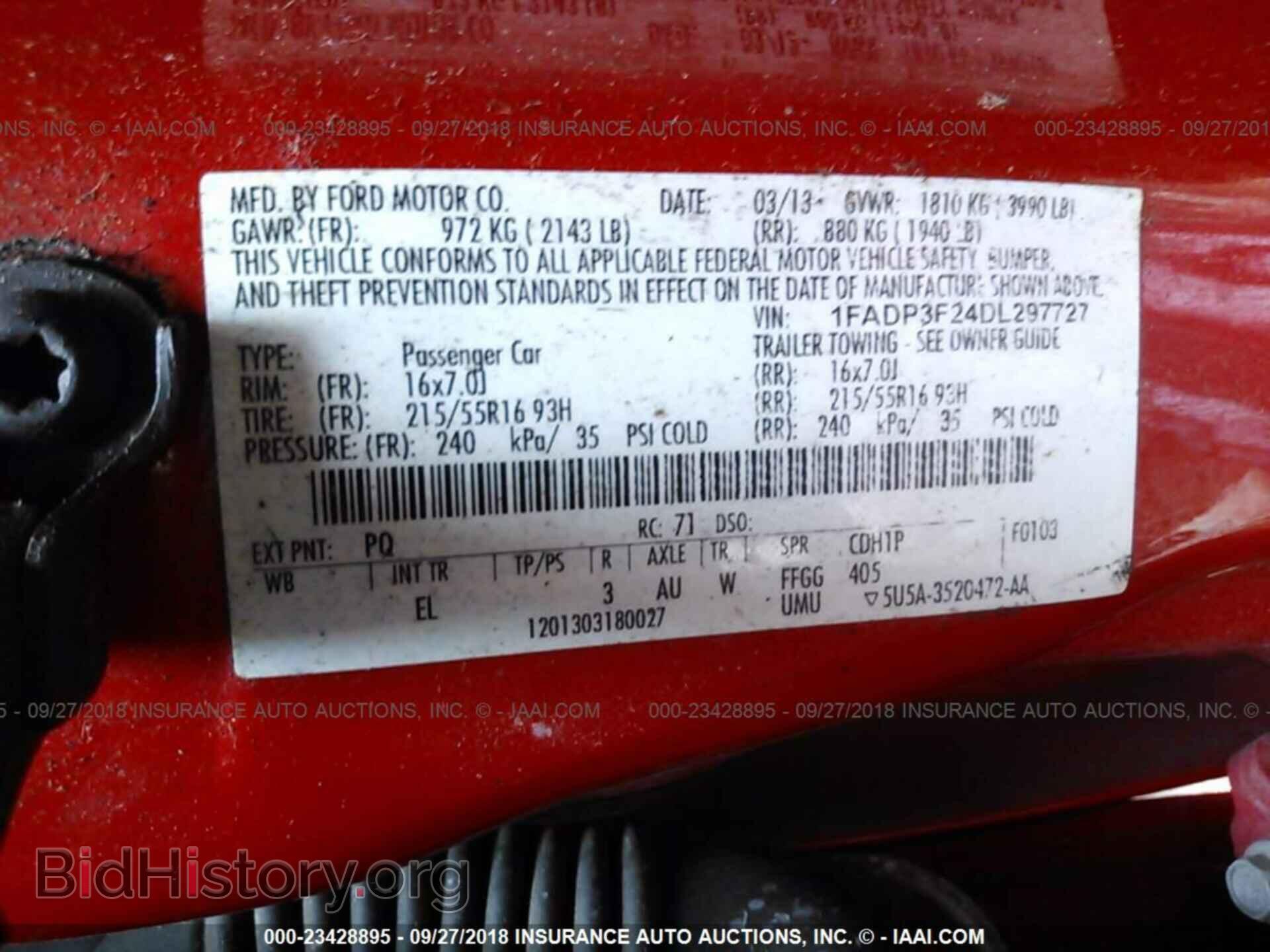 2013 Ford Focus - VIN: 1FADP3F24DL297727 - Photo 9