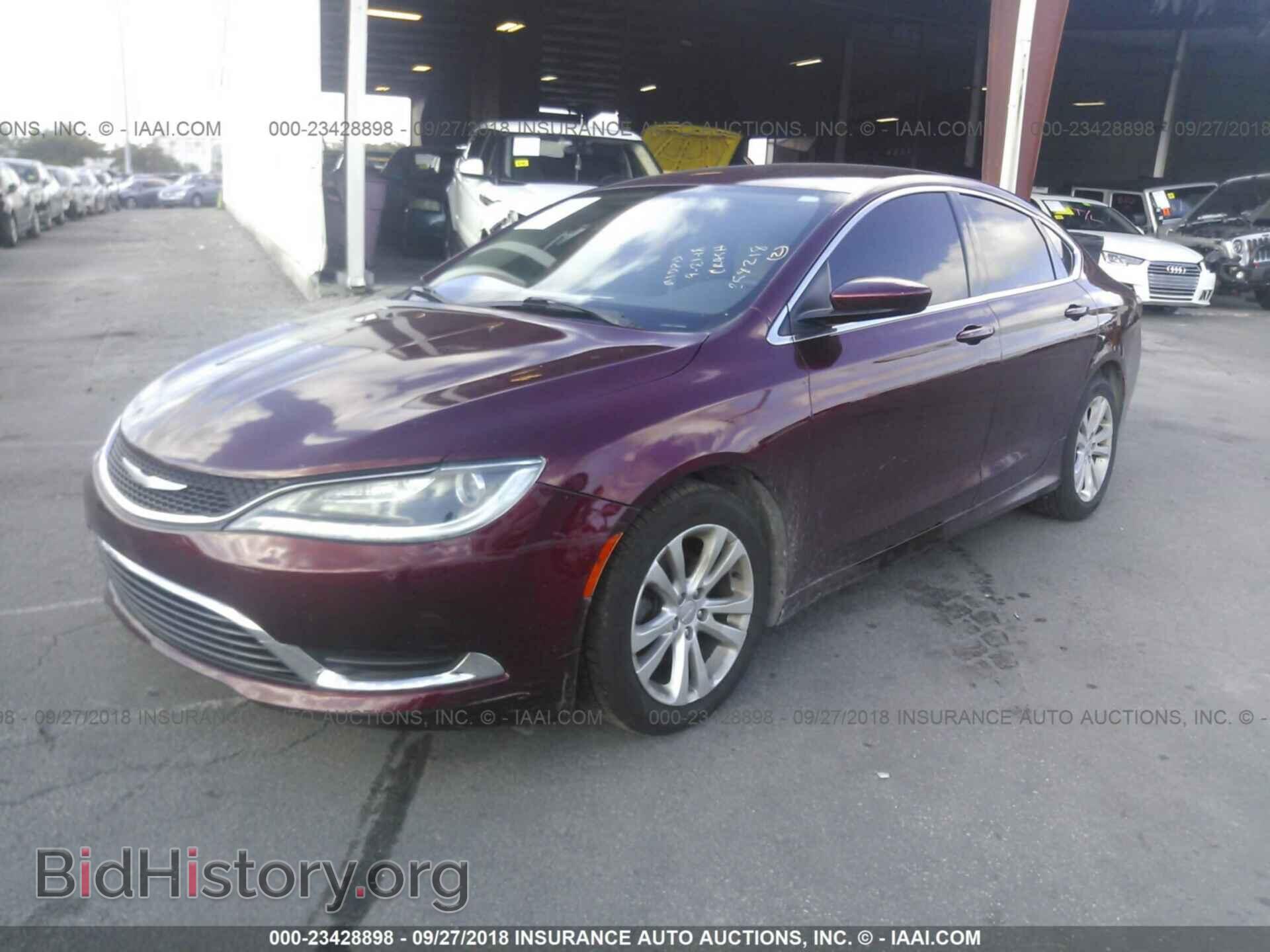 2015 Chrysler 200 - VIN: 1C3CCCAB6FN679763 - Photo 2