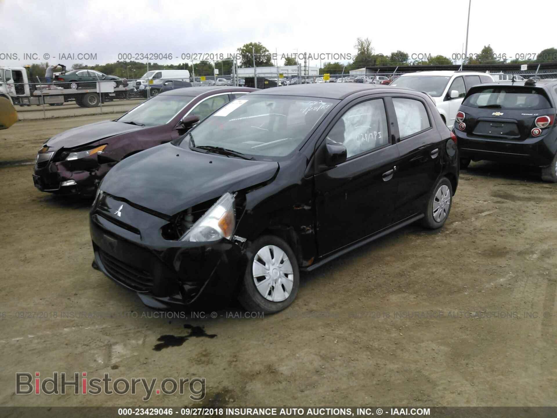 2015 Mitsubishi Mirage - VIN: ML32A3HJ2FH049282 - Фото 2