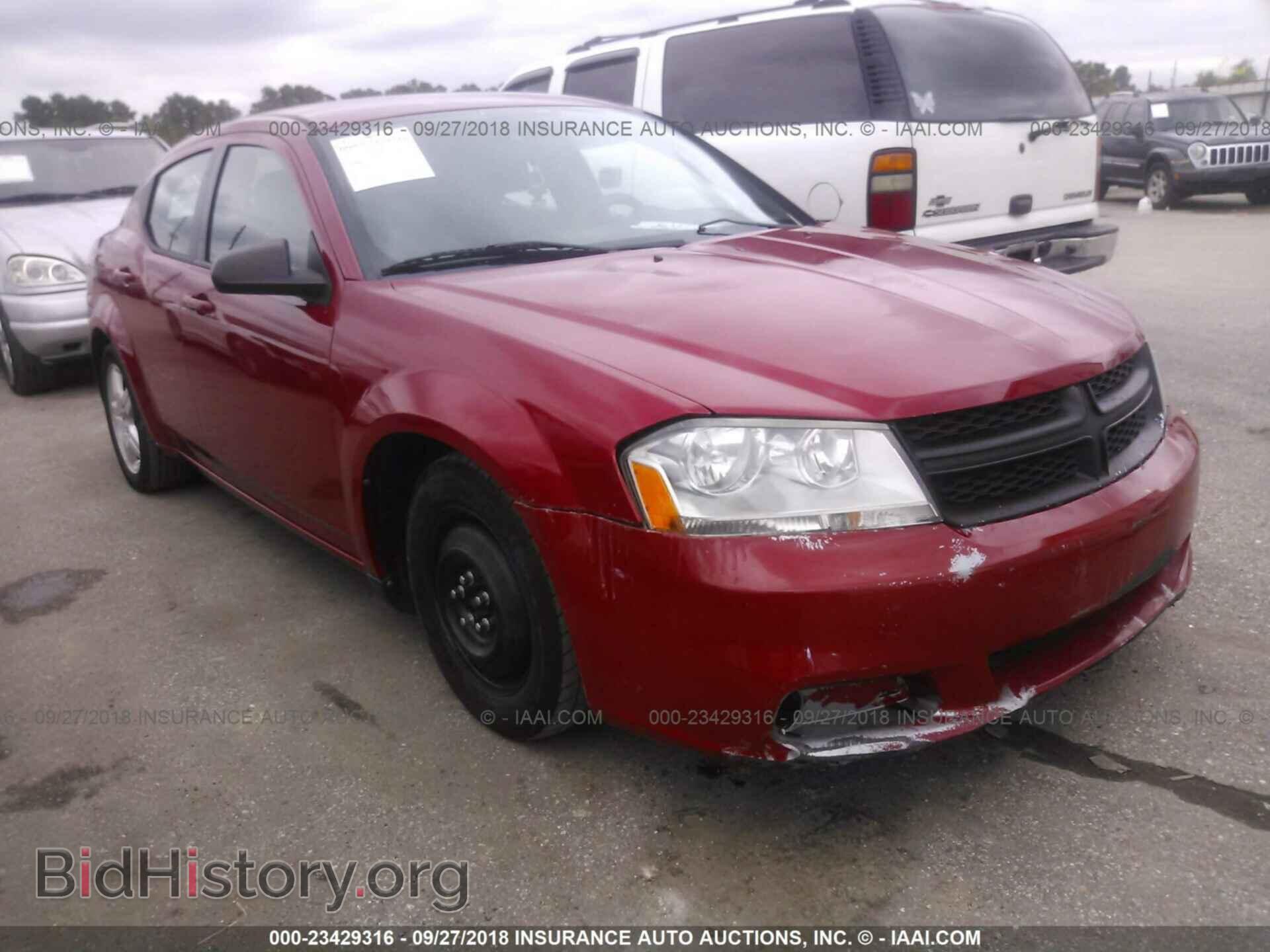 Photo 1C3CDZAB9DN754310 - Dodge Avenger 2013