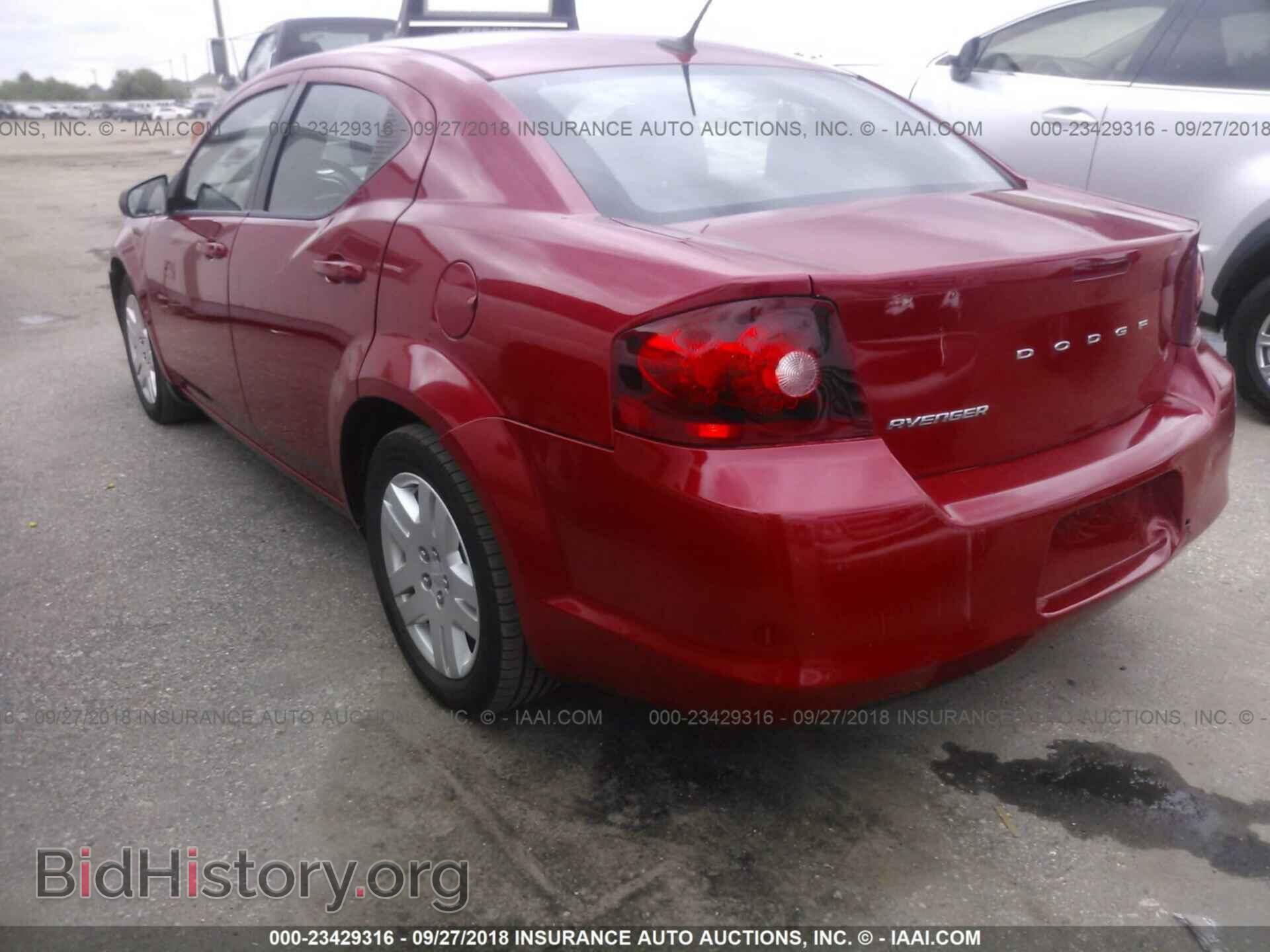 2013 Dodge Avenger - VIN: 1C3CDZAB9DN754310 - Фото 3