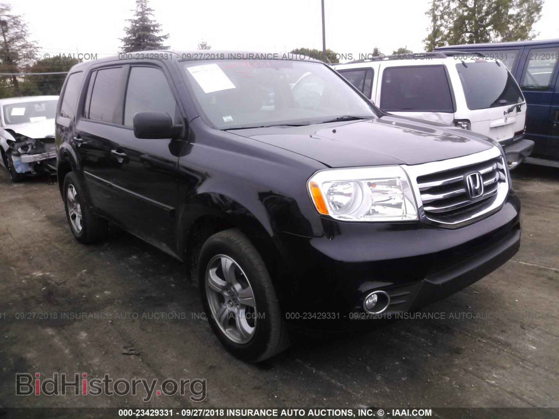 Фотография 5FNYF4H43EB015570 - Honda Pilot 2014