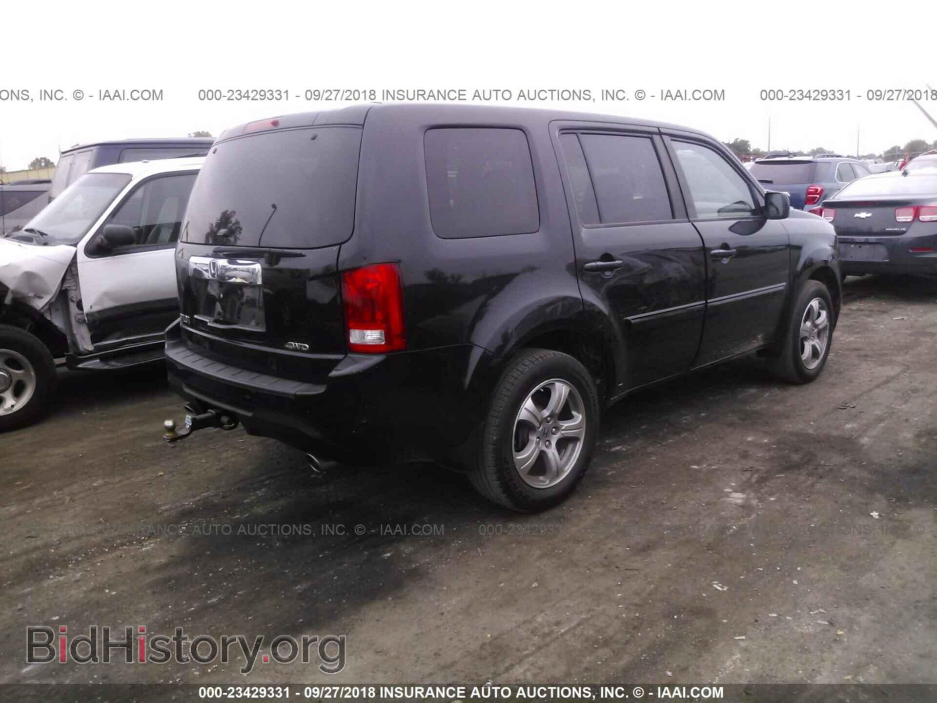 2014 Honda Pilot - VIN: 5FNYF4H43EB015570 - Photo 4